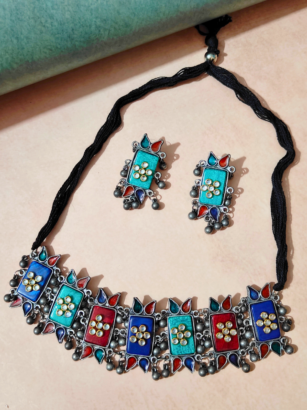 The Charming Blockey Confection Choker Set
