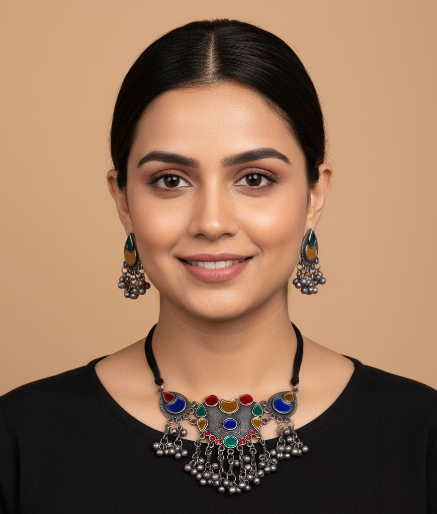 The Grace Plate Choker Set