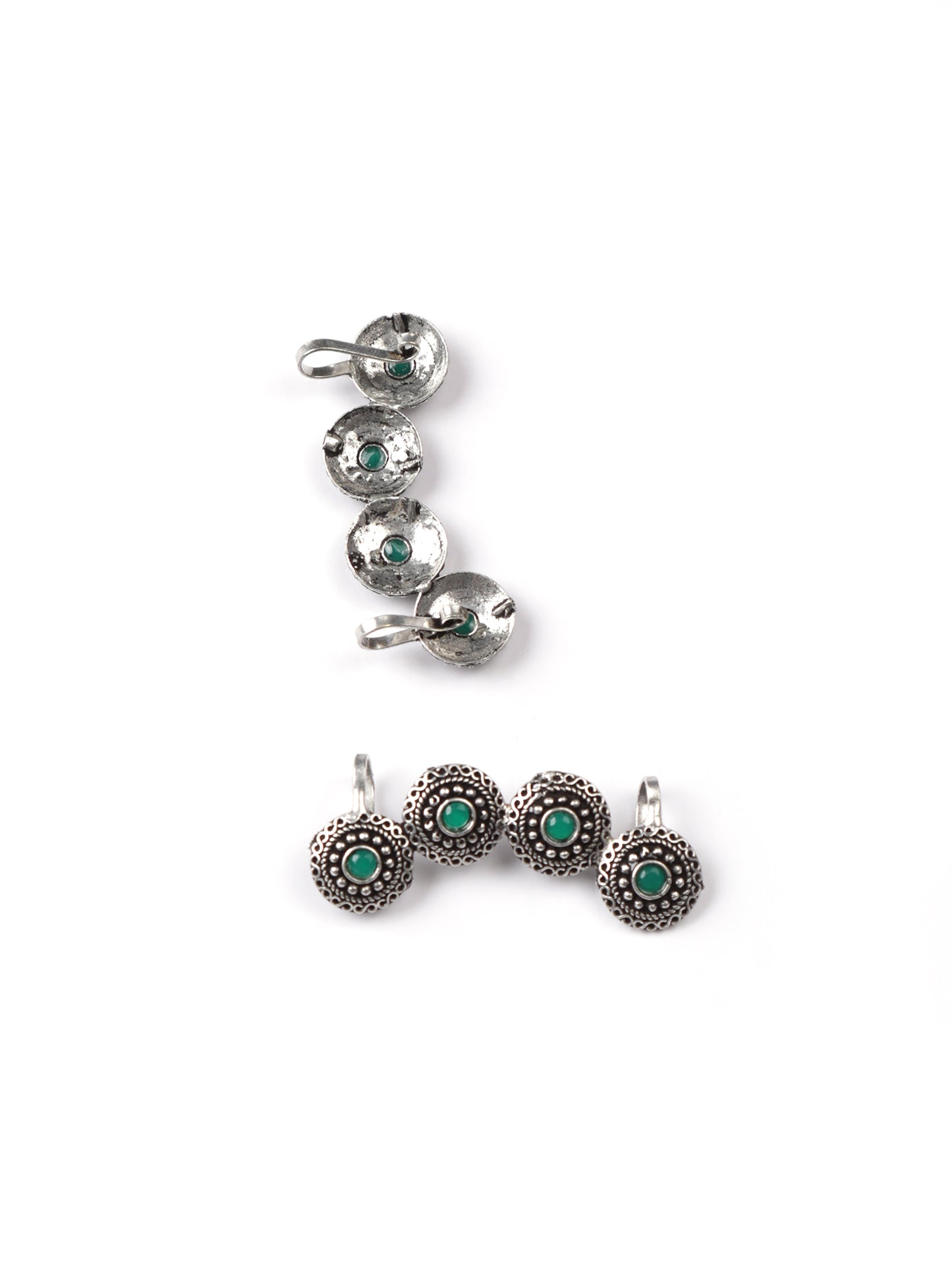 The Tweeny Dots Creeper Earcuff in Green