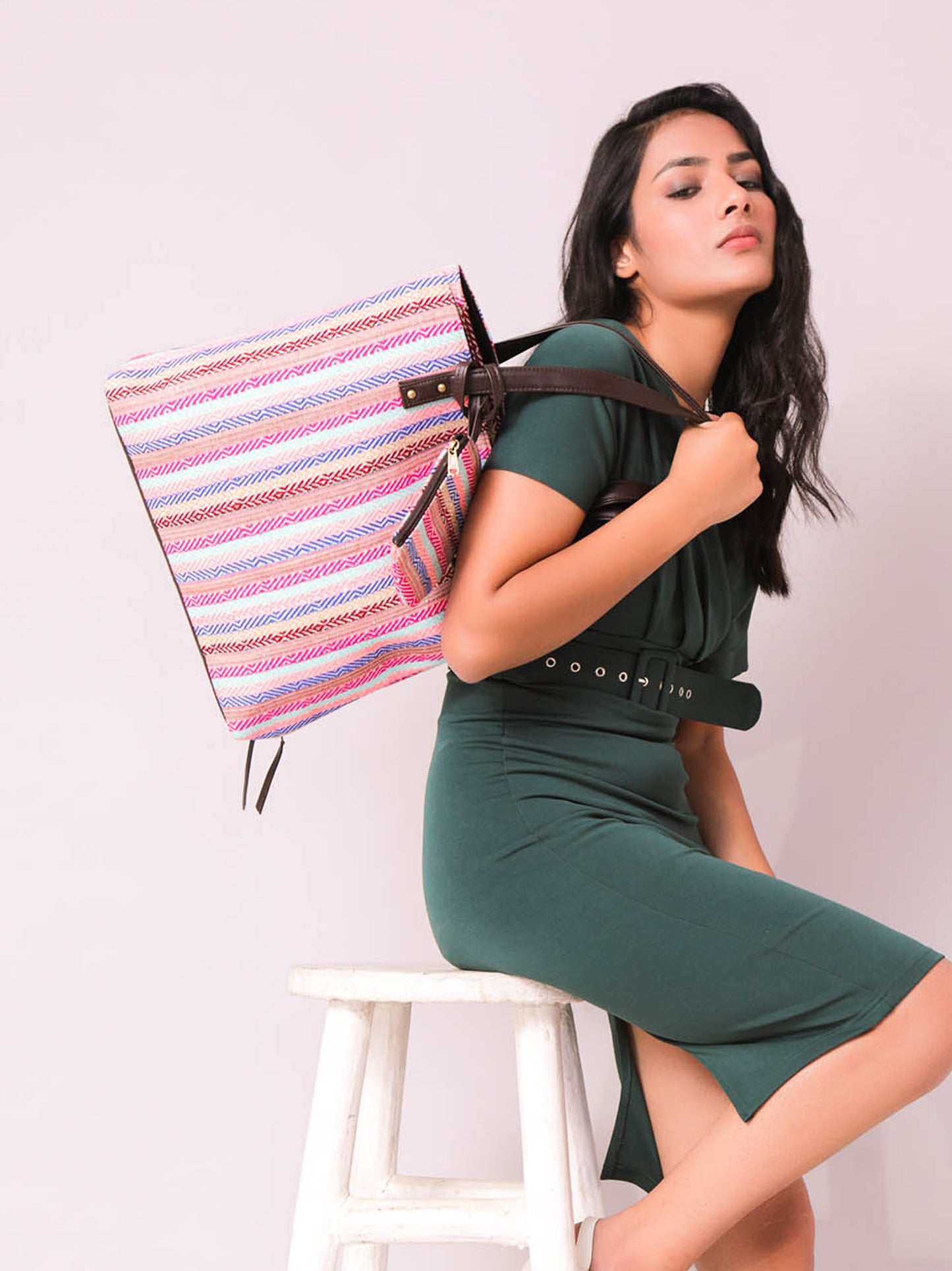 The Jazzy Quilted Tote Bag