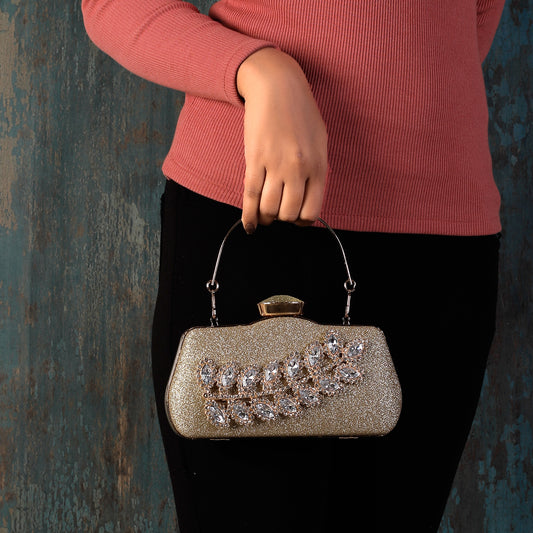 The Golden Gleamy Sea Bed Clutch