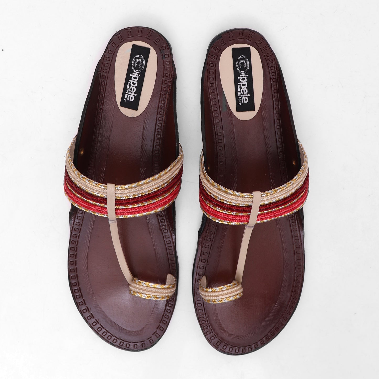 Foot Wear,Brown Base Everyday Flats - Cippele Multi Store