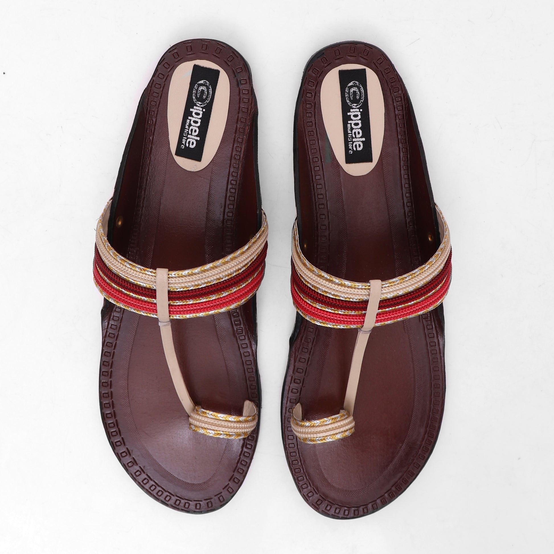 Foot Wear,Brown Base Everyday Flats - Cippele Multi Store