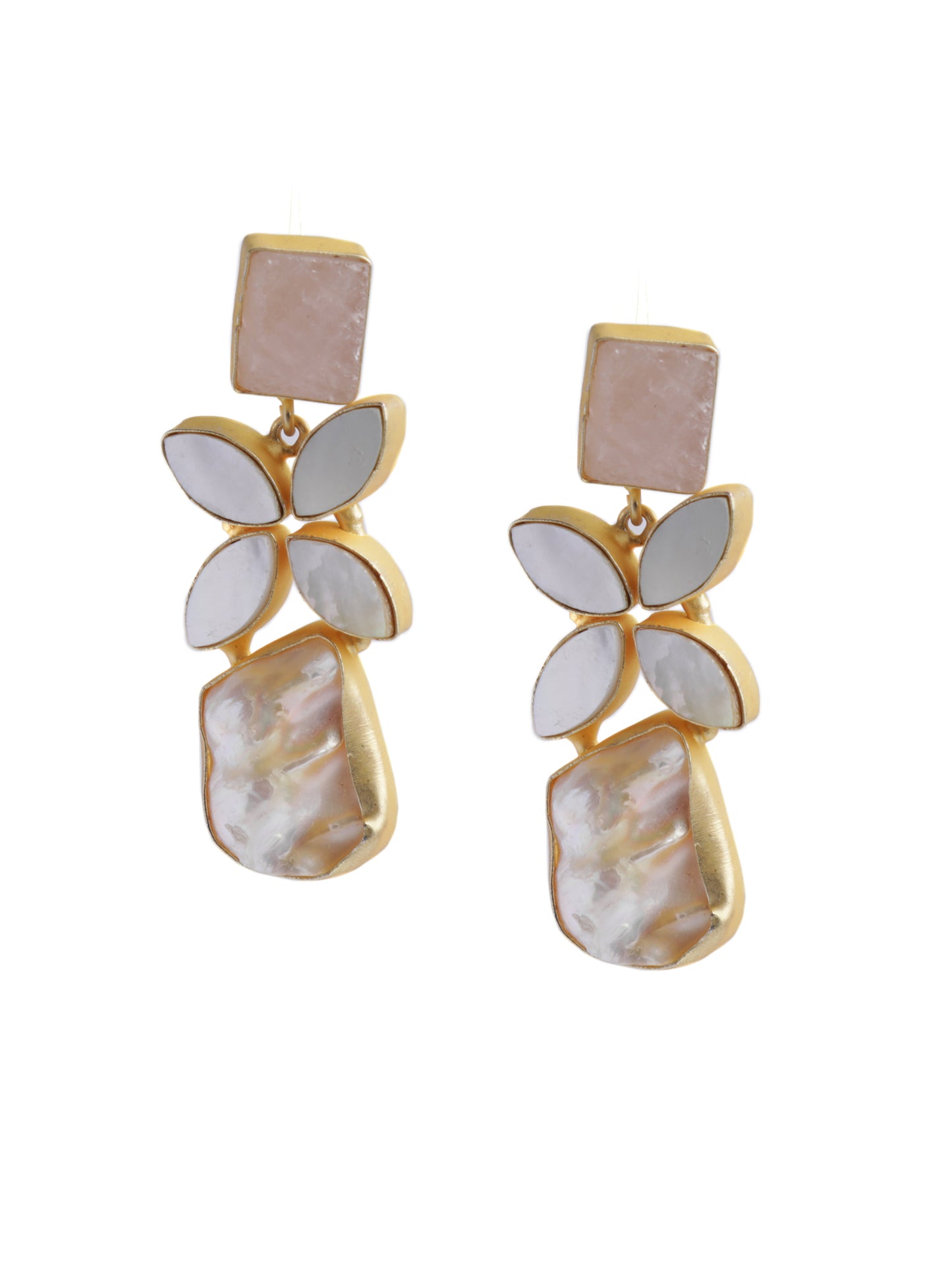 The Floral Siga Earrings