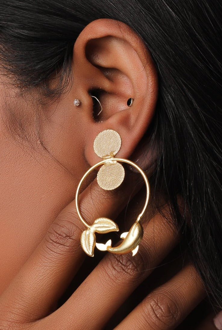 The Fish Hook Earrings