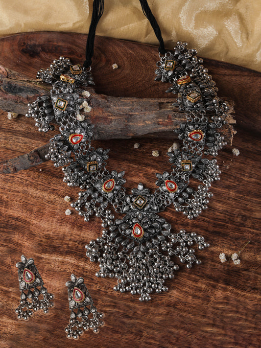 The Meticulous Coral Ocean Necklace Set
