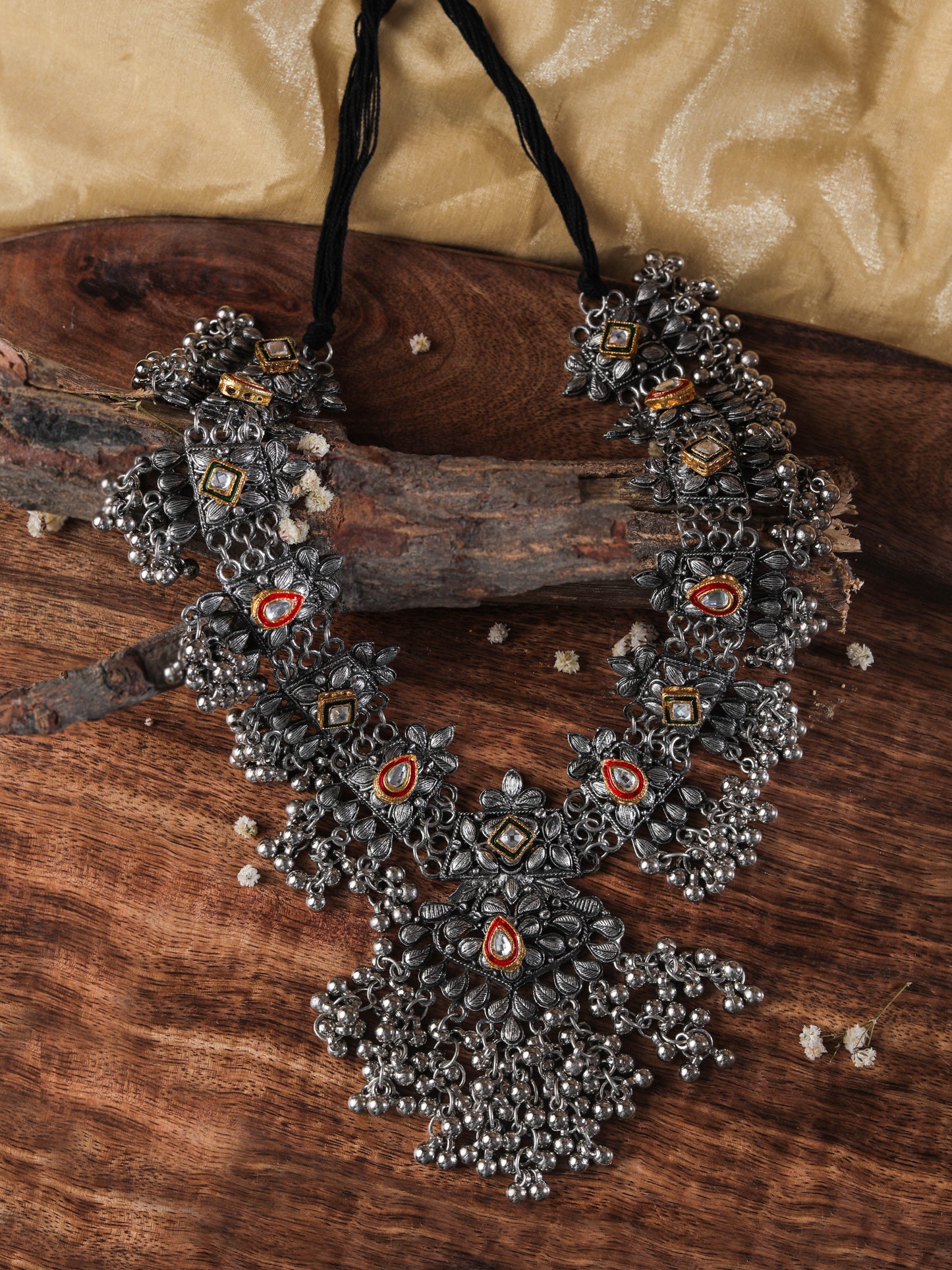 The Meticulous Coral Ocean Necklace Set