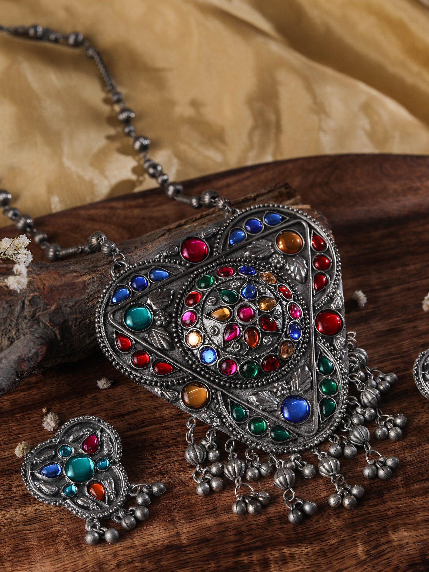 The Colorful Panetary Necklace Set