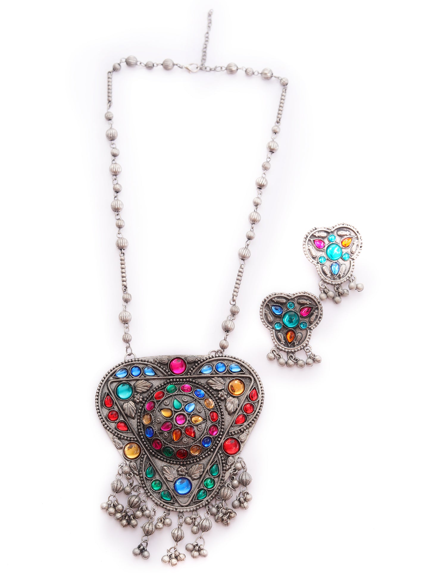 The Colorful Panetary Necklace Set