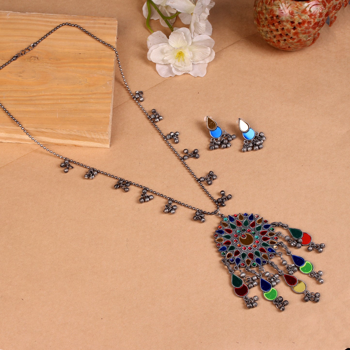 The Star-Mandal Necklace Set