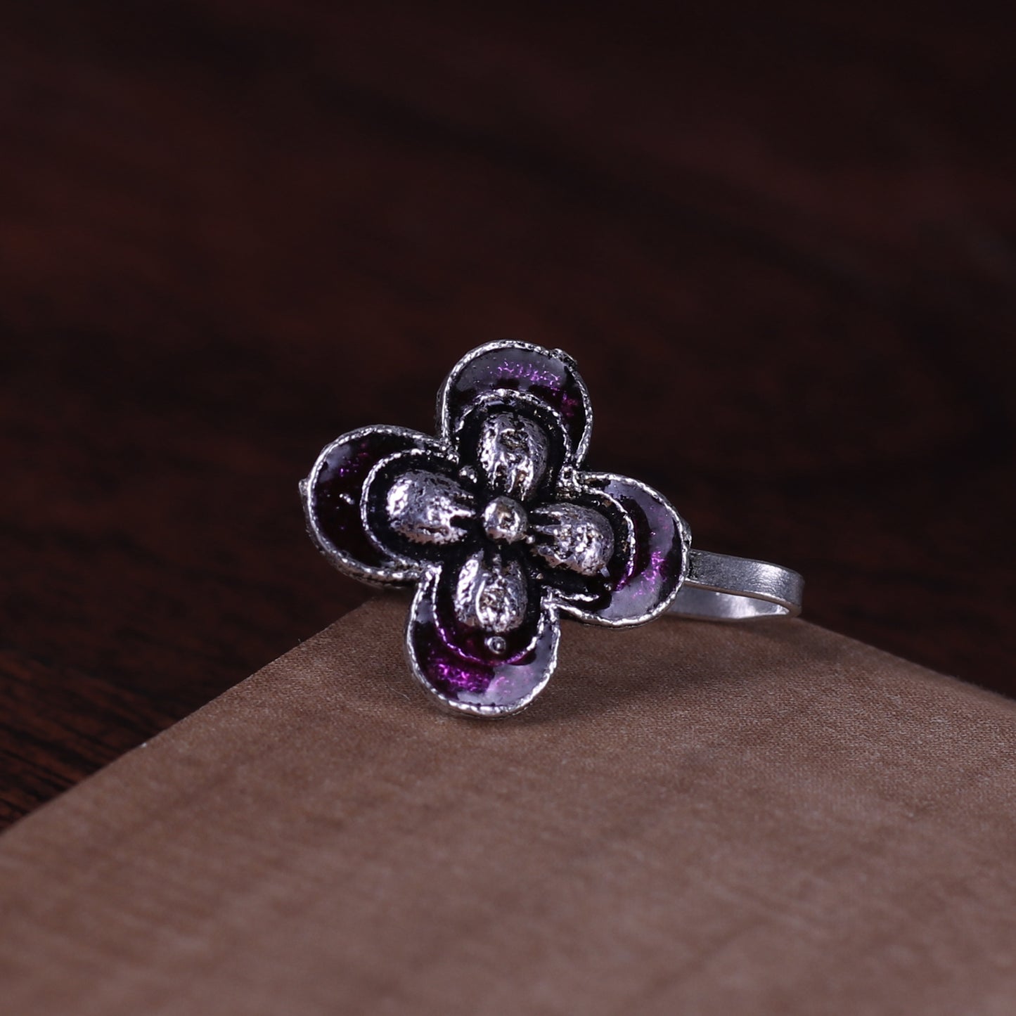 The Butterfly Nose Pin in Purple