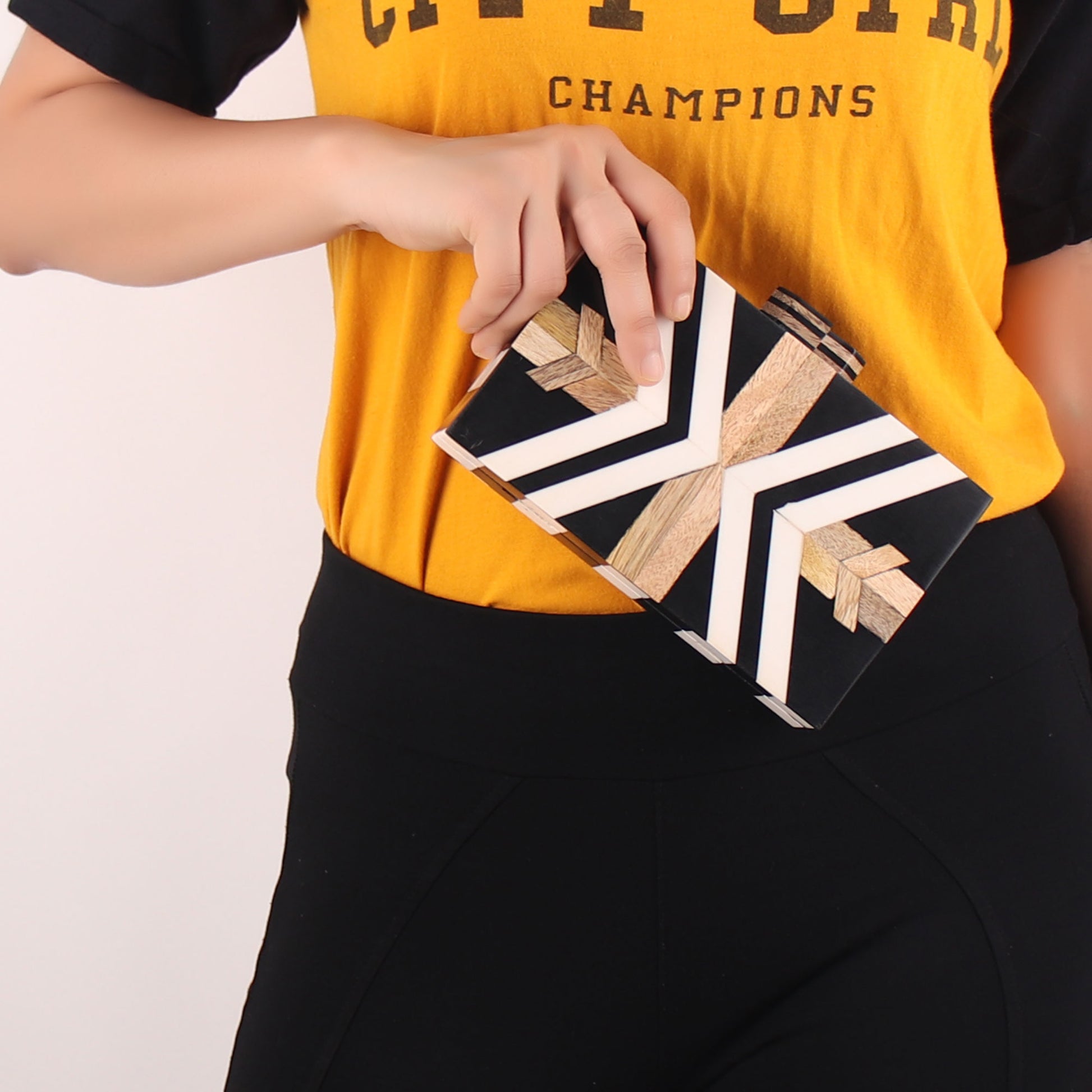 Clutch,The Smoked Walnut Clutch - Cippele Multi Store