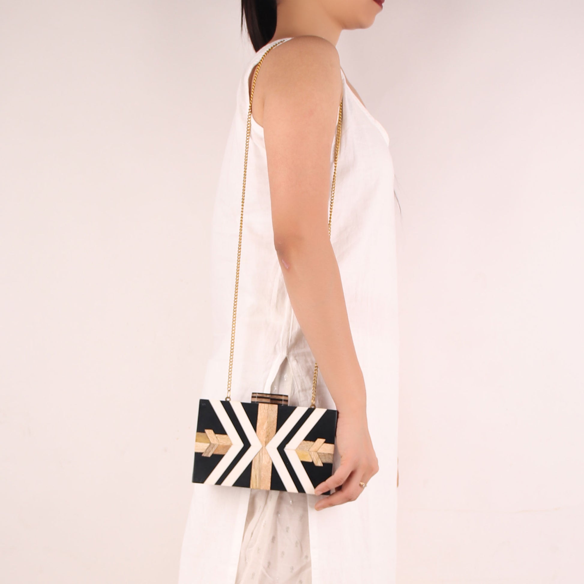 Clutch,The Smoked Walnut Clutch - Cippele Multi Store