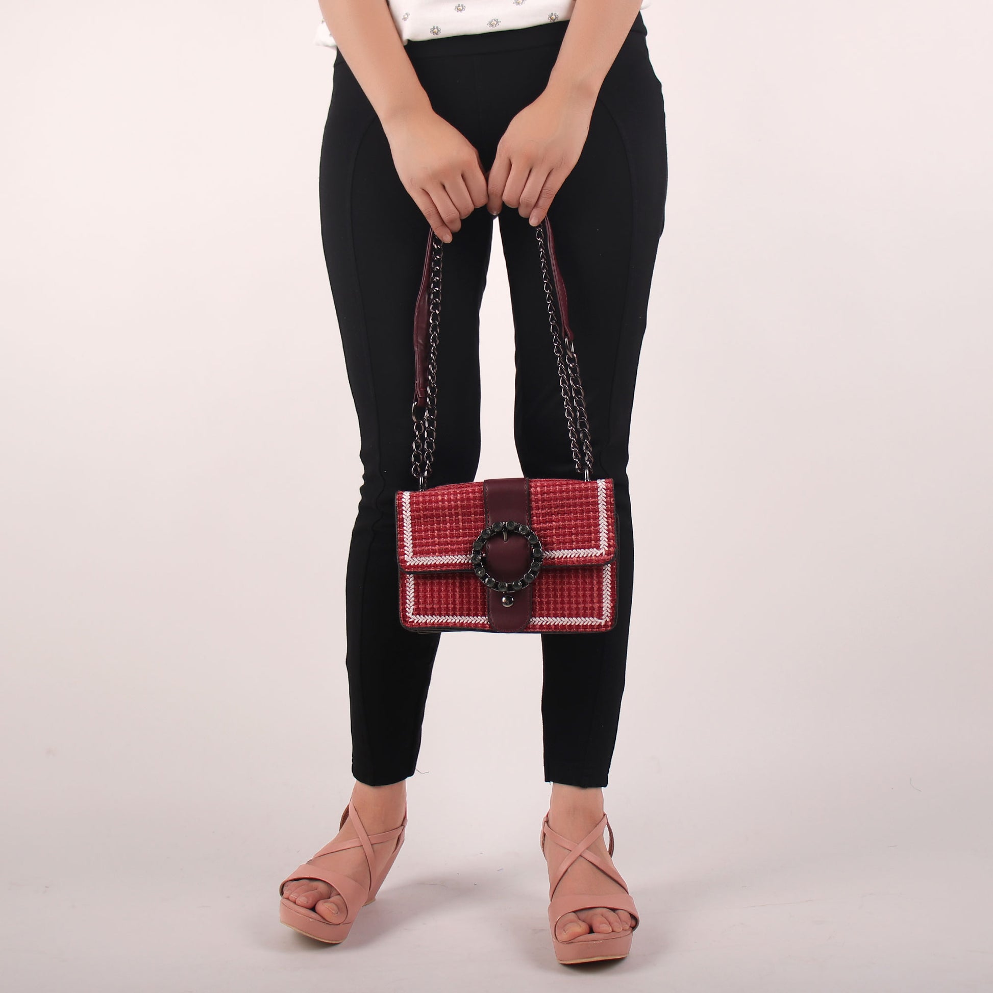 Sling Bag,The Maroon Ravishing Sling bag - Cippele Multi Store