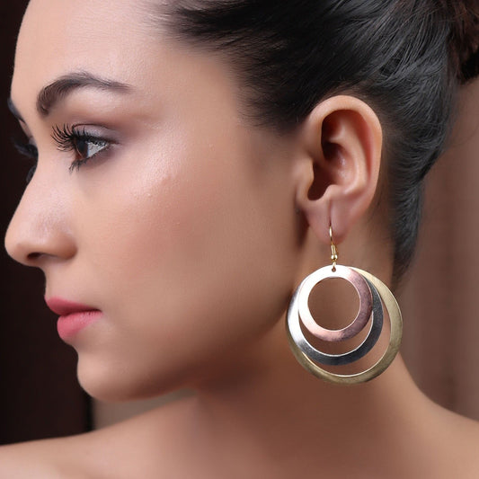 Earrings,The Circle of Trust Earring - Cippele Multi Store