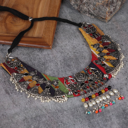 The Maharani Haar in Multicolor
