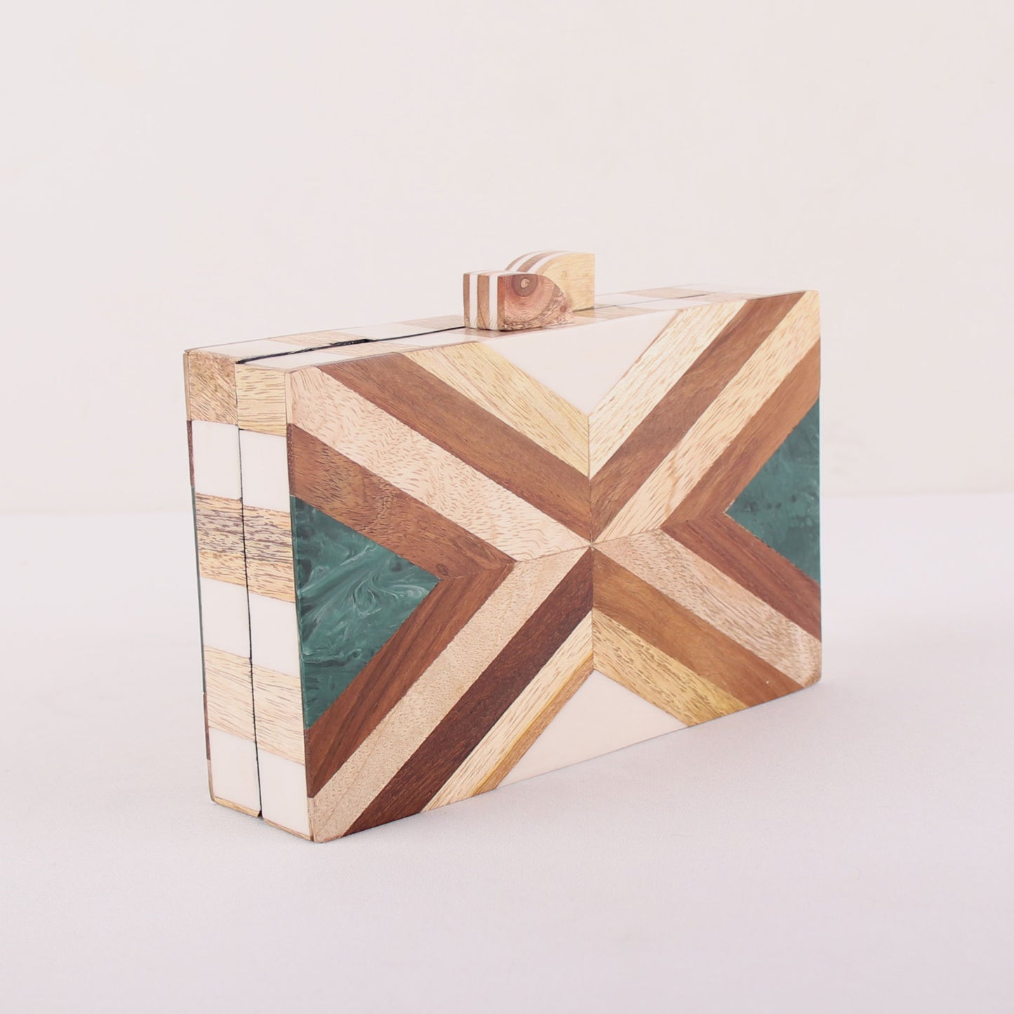 Clutch,The Wooden Textured Clutch - Cippele Multi Store