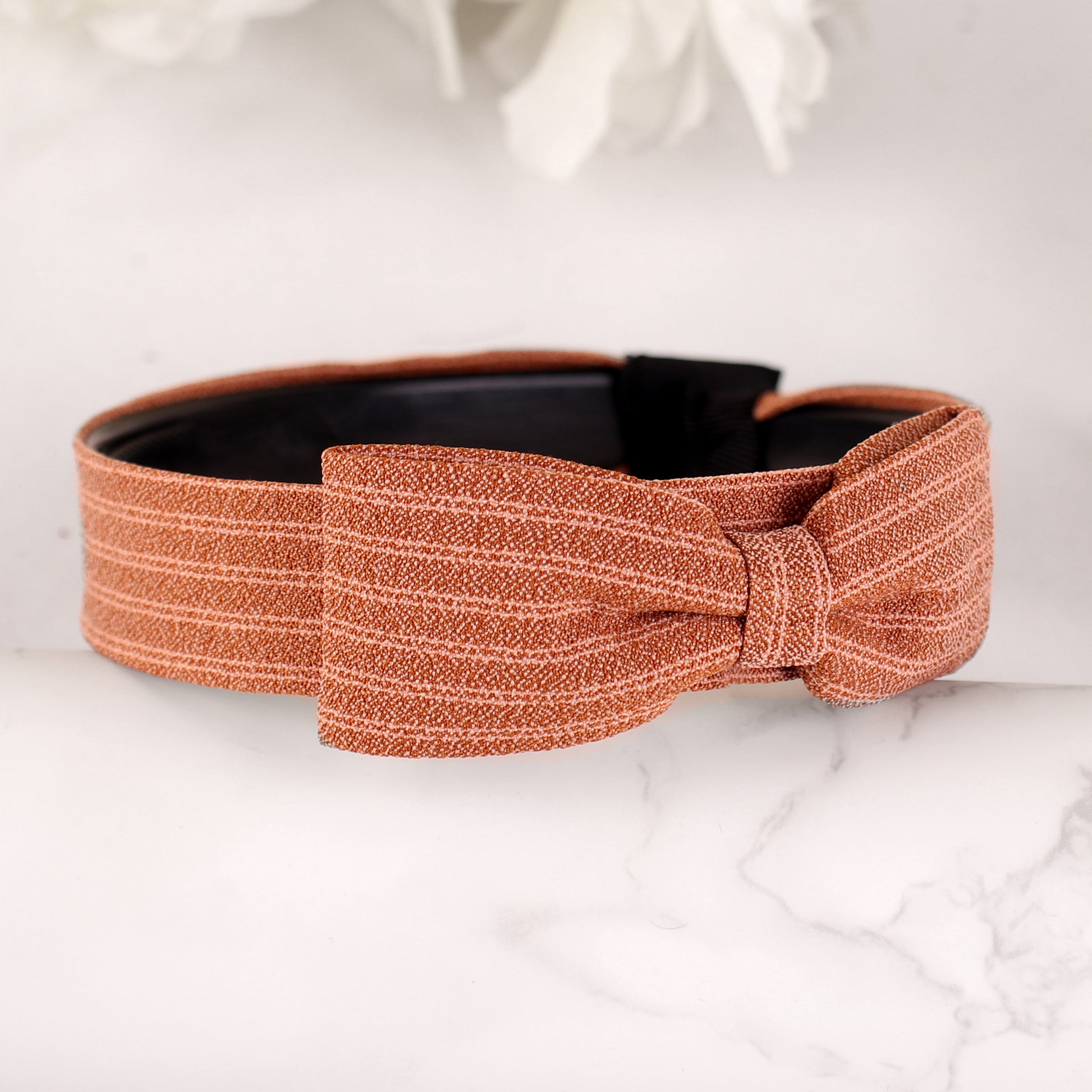HairBand,Bewitching Bow Hair Band in Brown - Cippele Multi Store