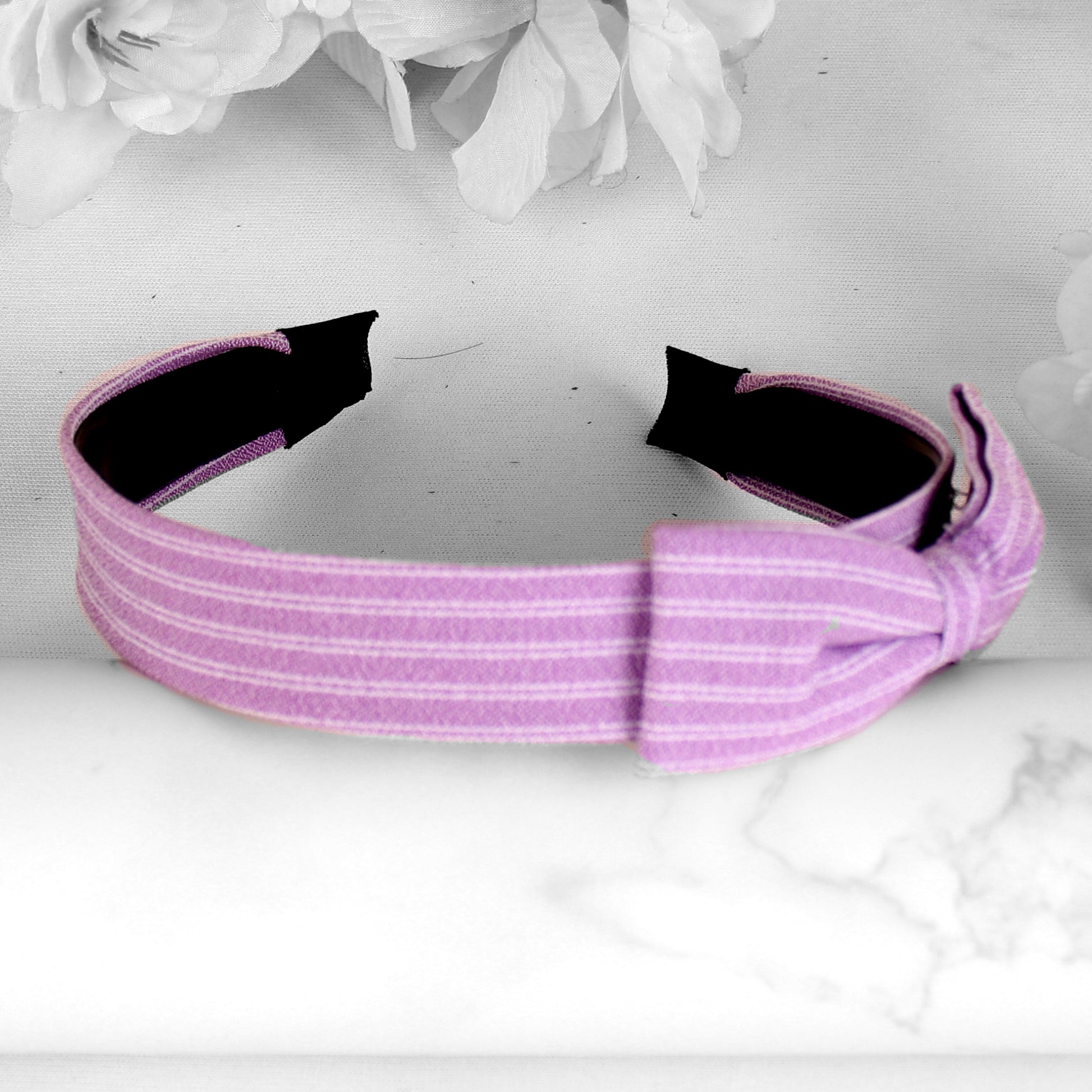 HairBand,Bewitching Bow Hair Band in Mauve - Cippele Multi Store