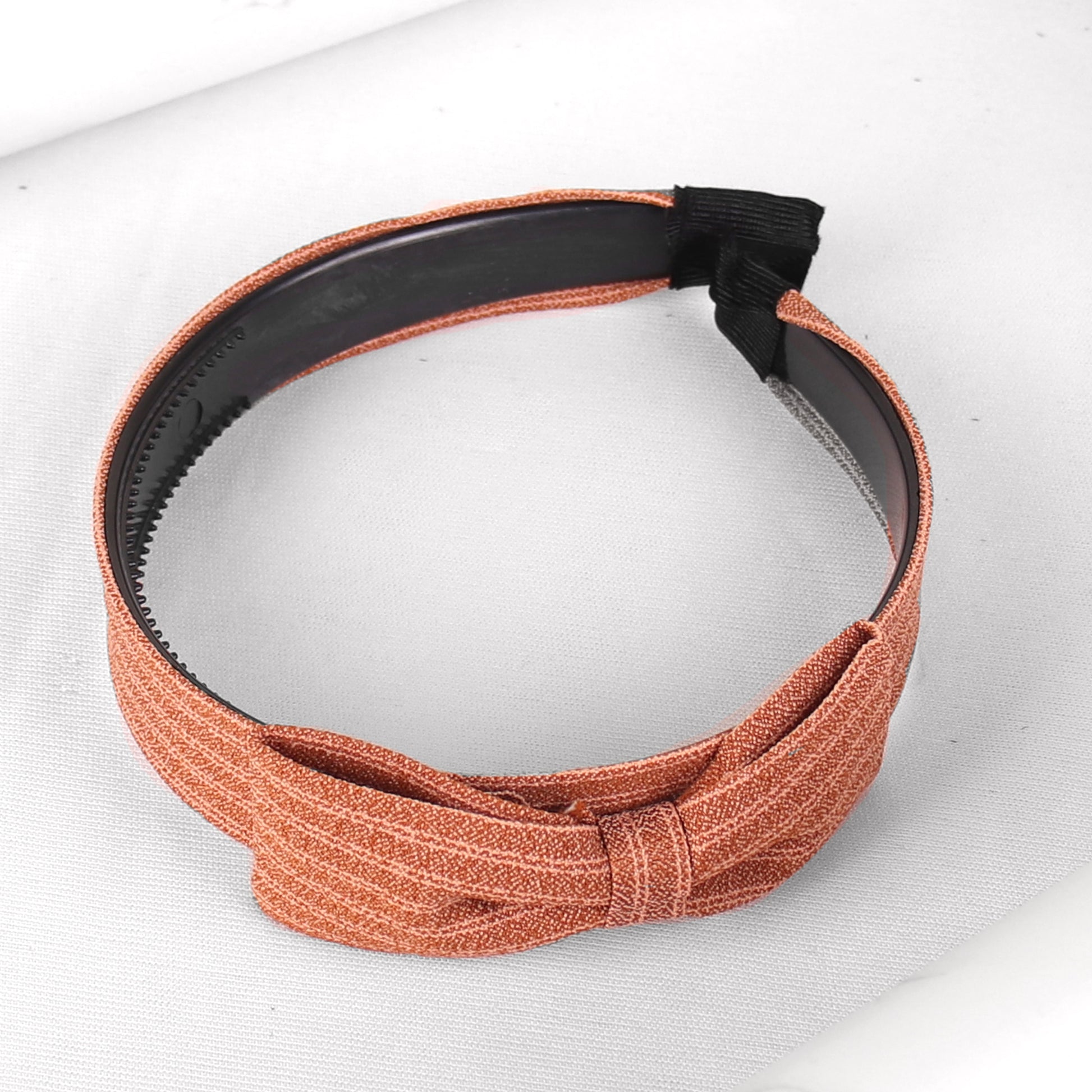 HairBand,Bewitching Bow Hair Band in Brown - Cippele Multi Store