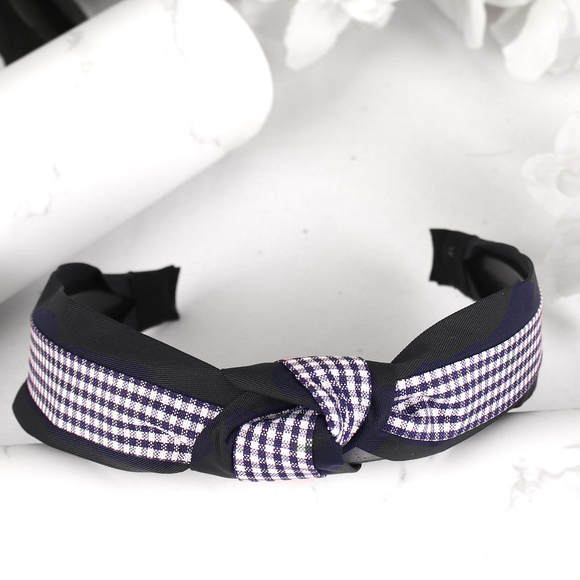 HairBand,Quirky Knot Hair Band in Blue - Cippele Multi Store