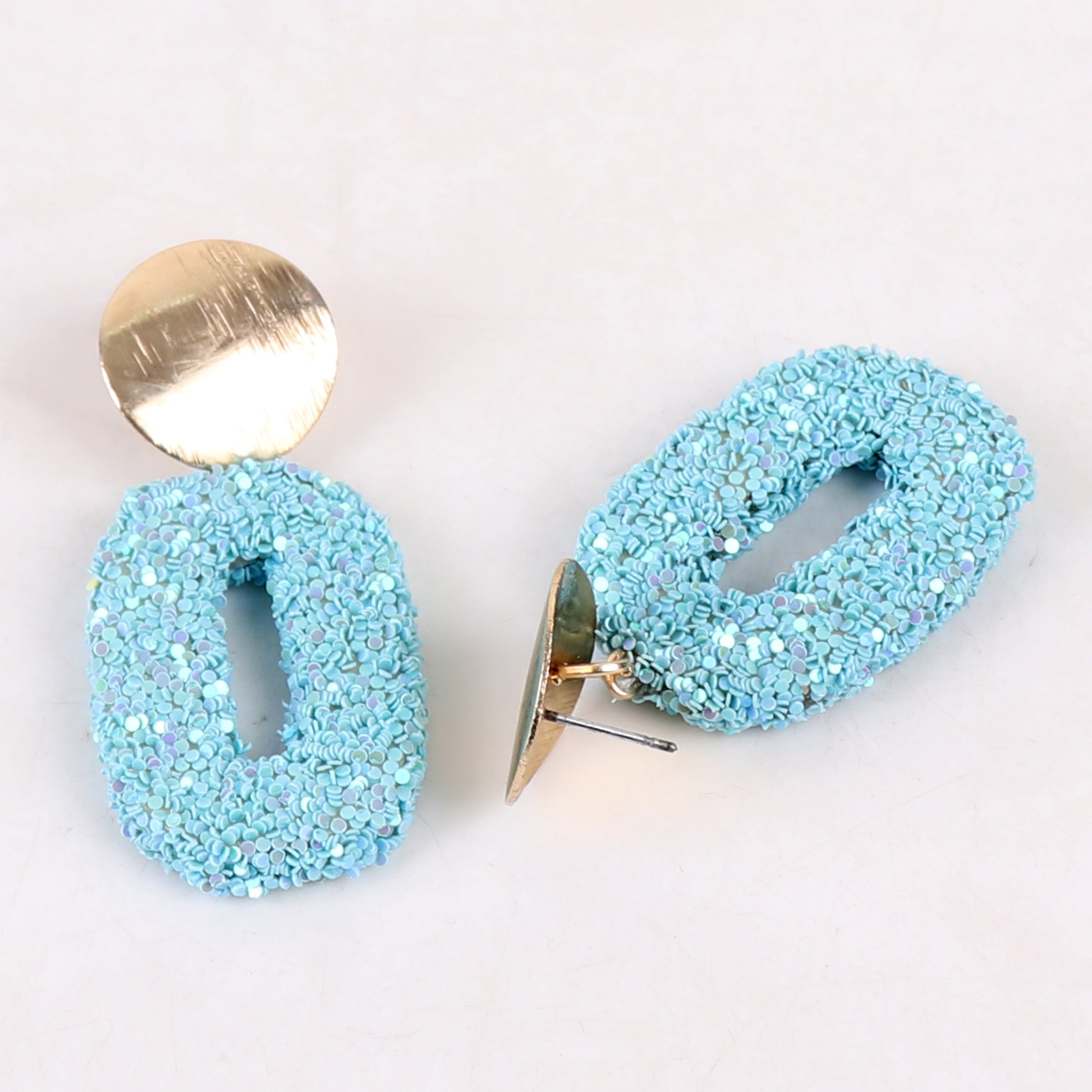 Earrings,Dazzling Earrings in Turquoise - Cippele Multi Store