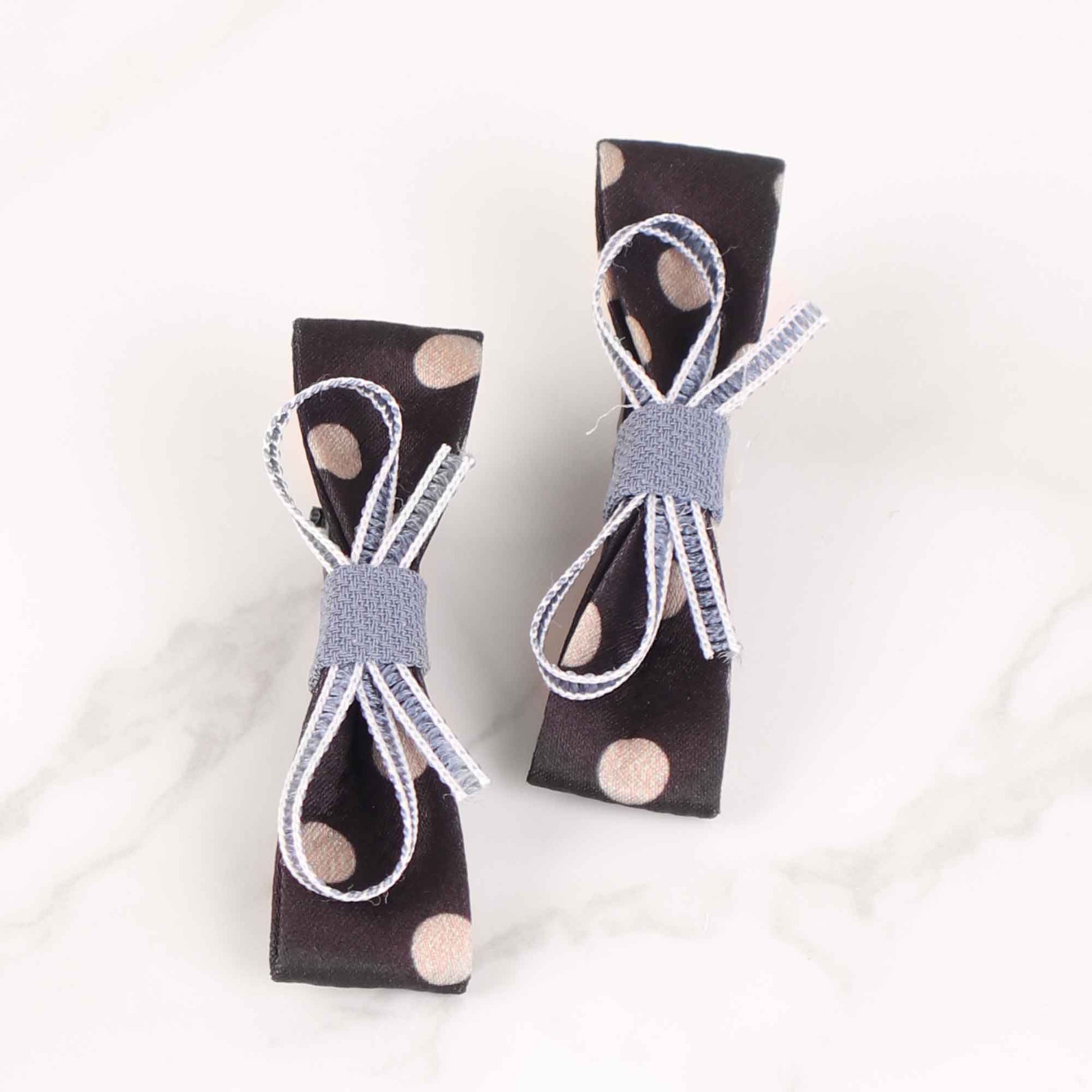 HairBand,Love Me Knot Hair Clips in Black - Cippele Multi Store