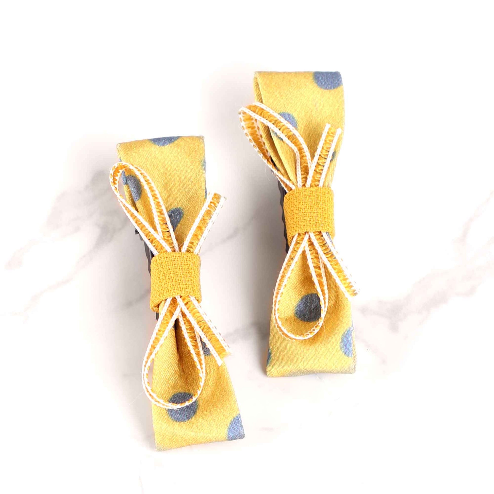 HairBand,Love Me Knot Hair Clips in Yellow - Cippele Multi Store