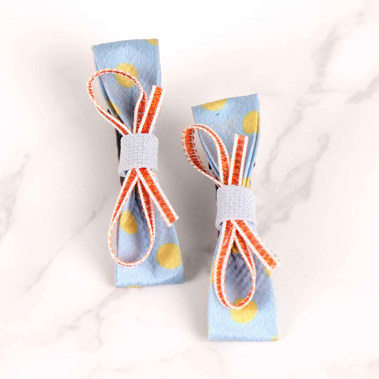 HairBand,Love Me Knot Hair Clips in Blue - Cippele Multi Store