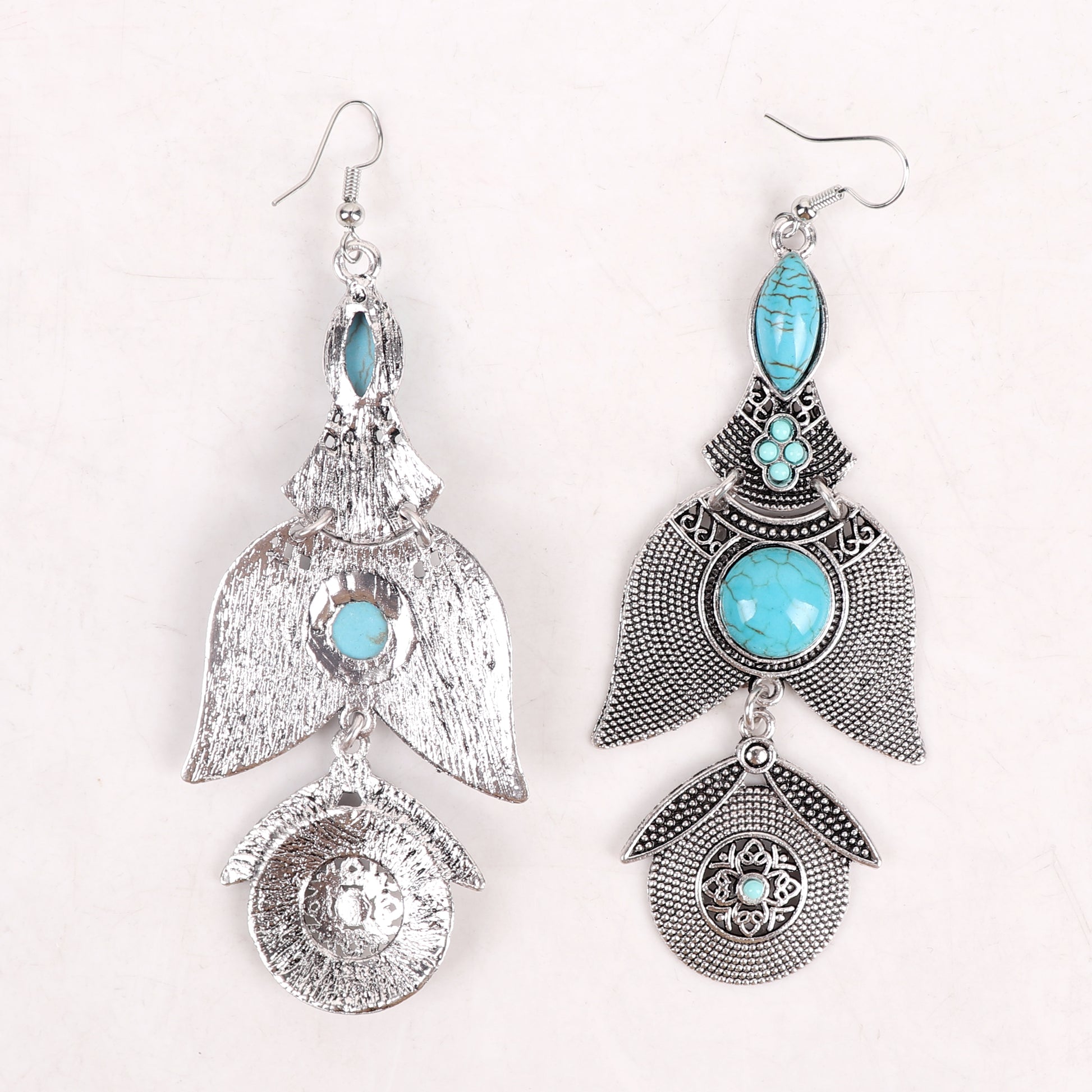 Earrings,Light Blue Stone Earrings - Cippele Multi Store