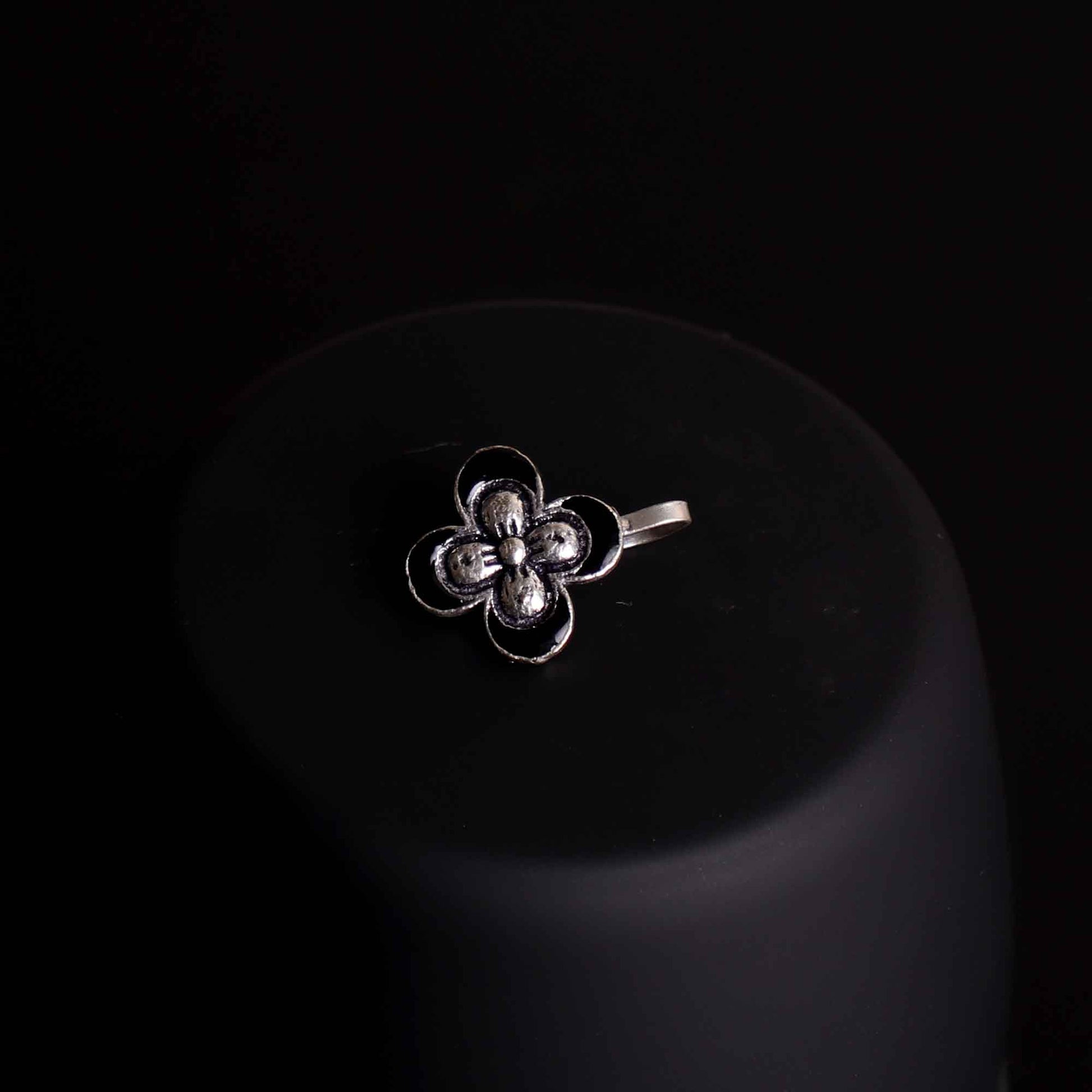 Nose Pin,The Butterfly Nose Pin in Black - Cippele Multi Store