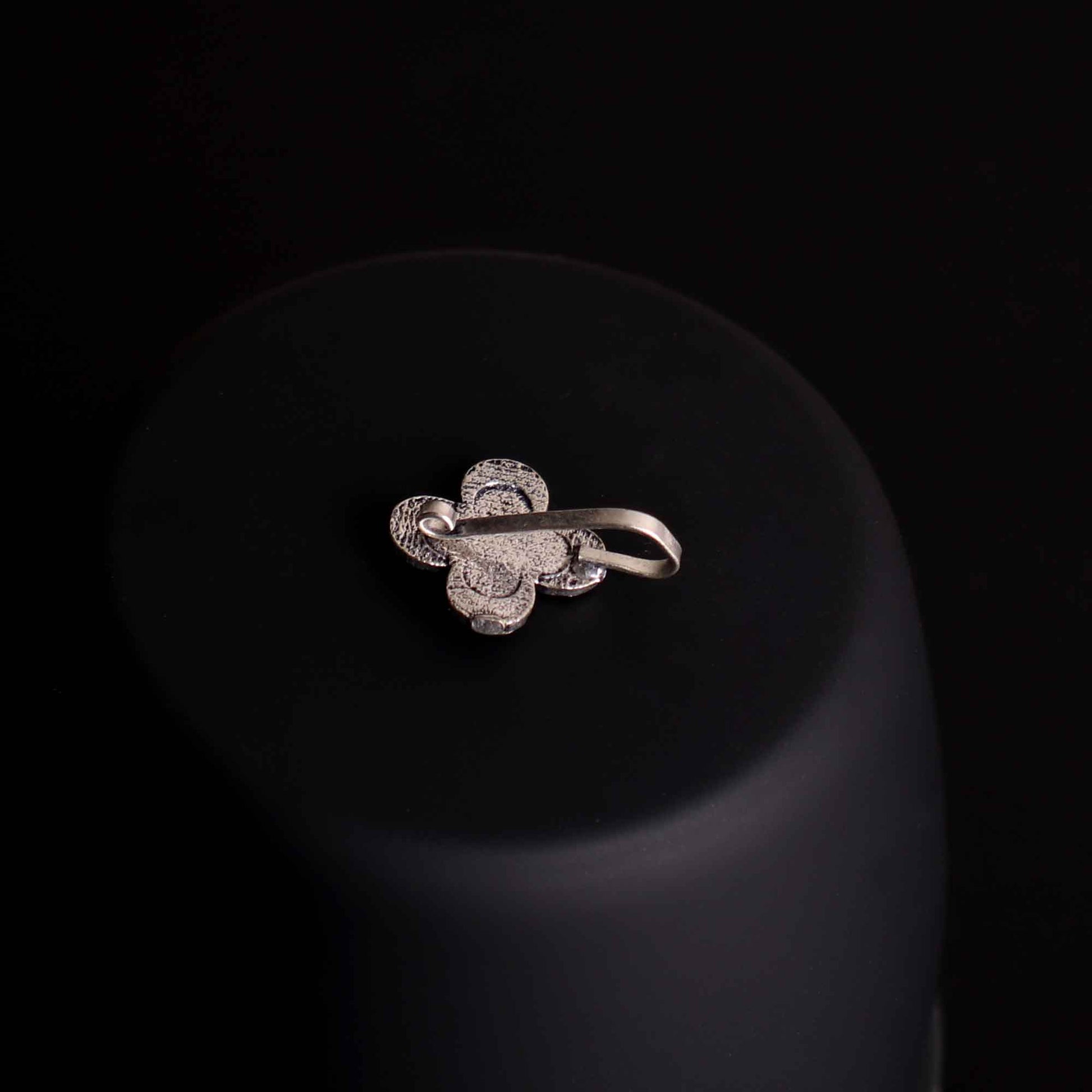 Nose Pin,The Butterfly Nose Pin in Black - Cippele Multi Store