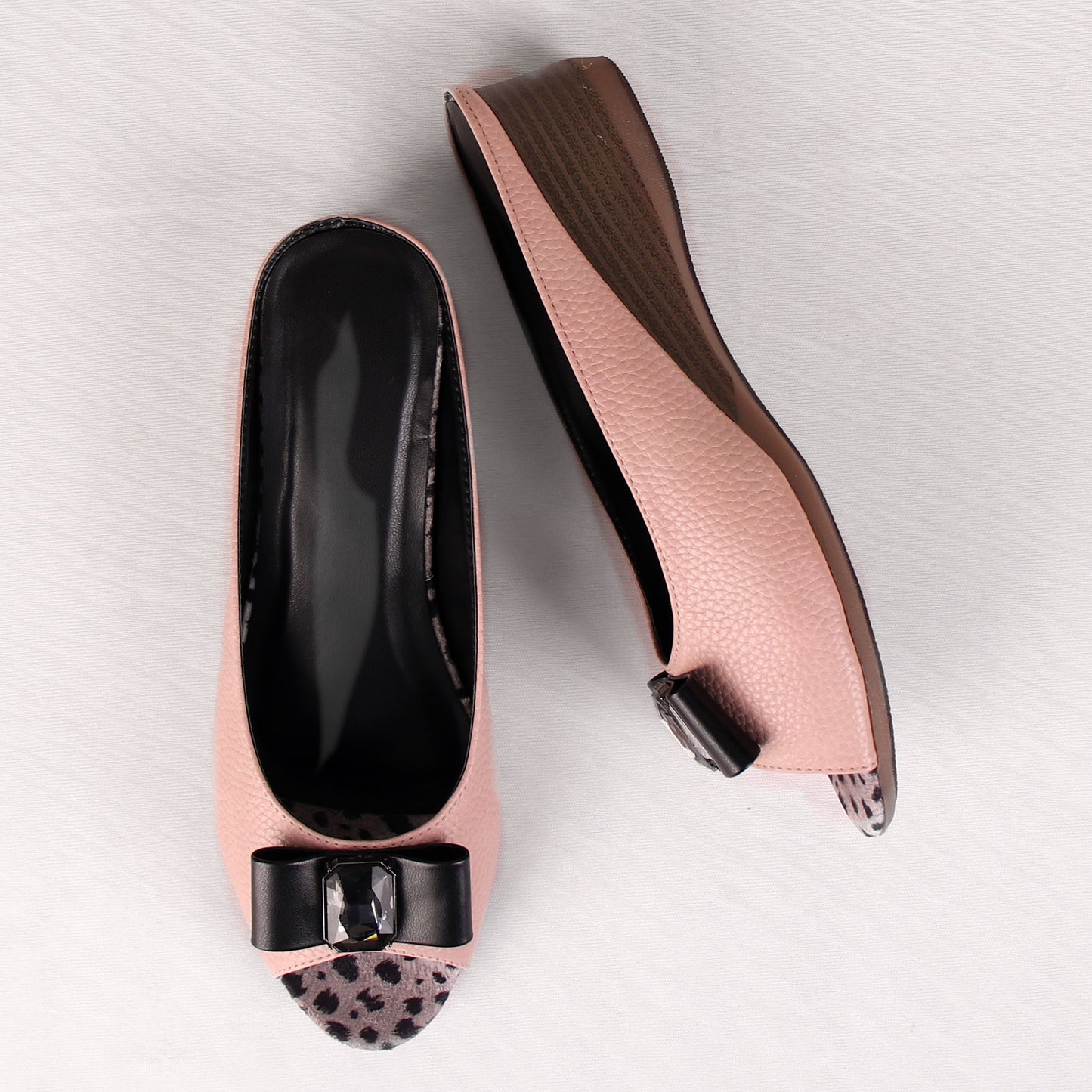 Foot Wear,The Safari Pink Wedge Heel - Cippele Multi Store