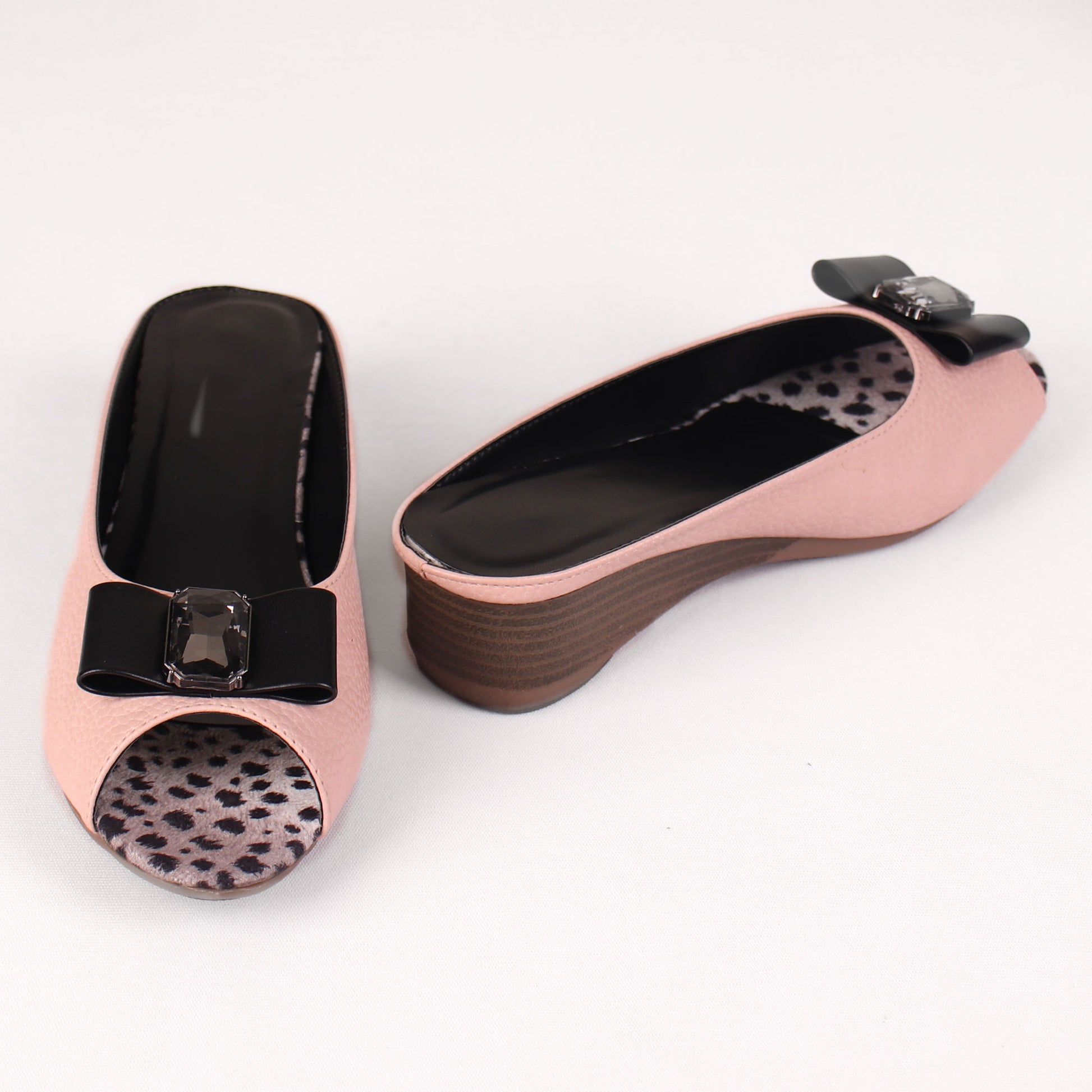 Foot Wear,The Safari Pink Wedge Heel - Cippele Multi Store