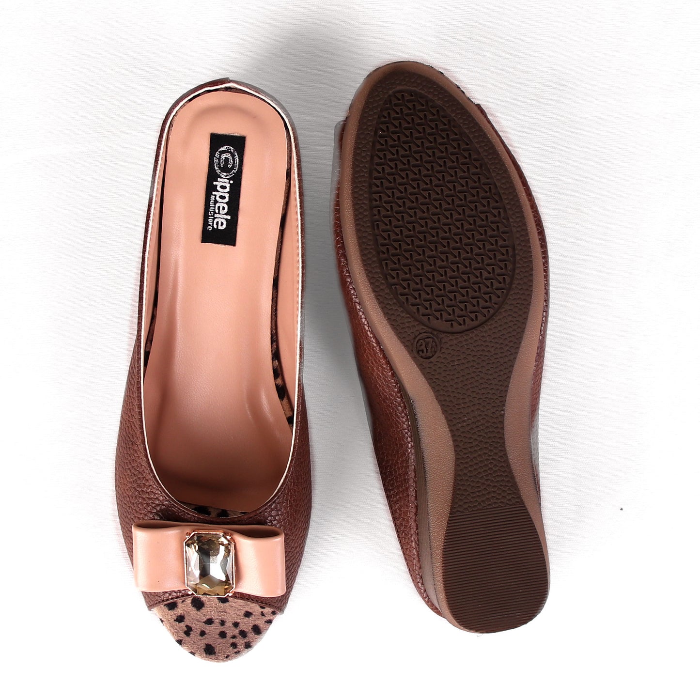 Foot Wear,The Safari Brown Wedge Heel - Cippele Multi Store