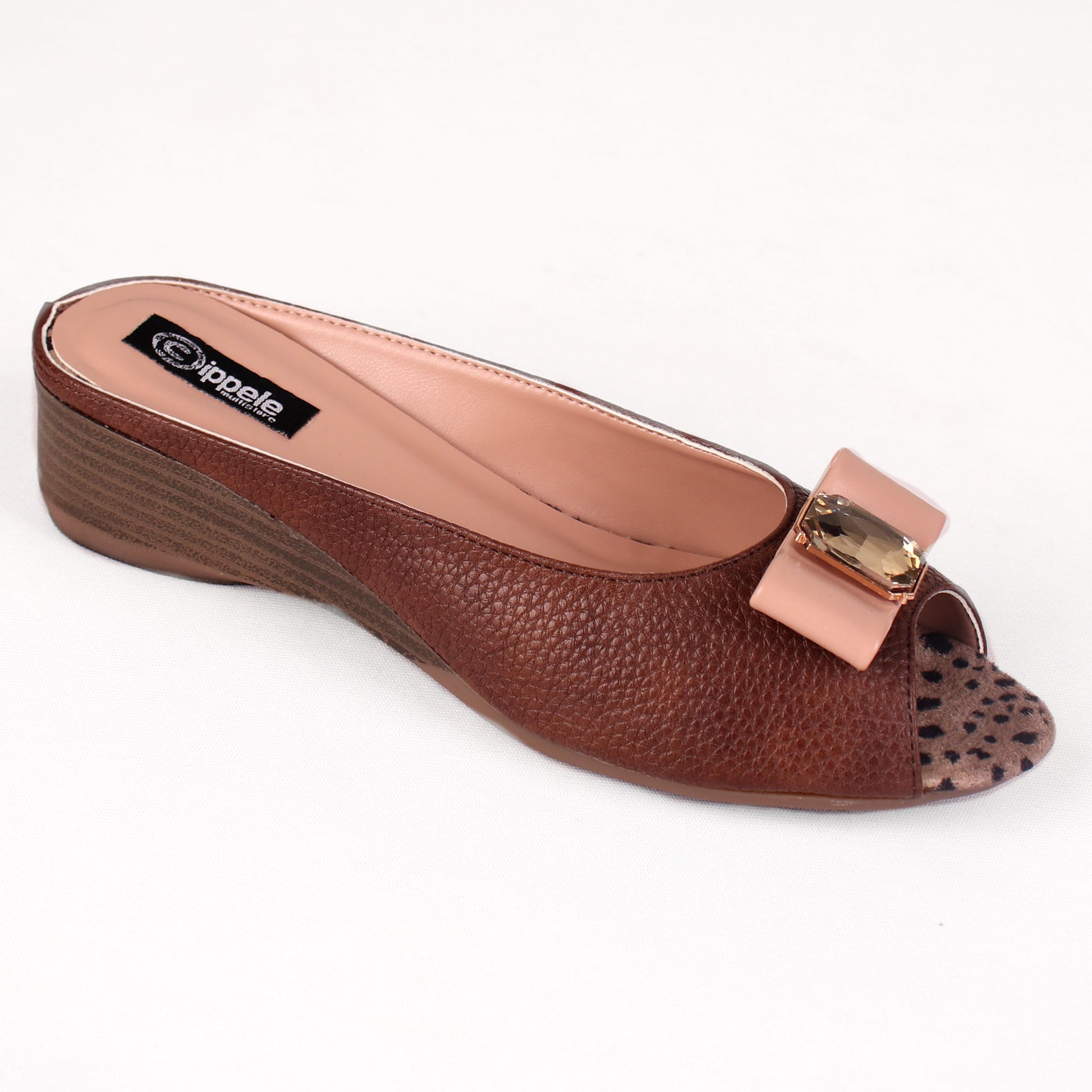 Foot Wear,The Safari Brown Wedge Heel - Cippele Multi Store