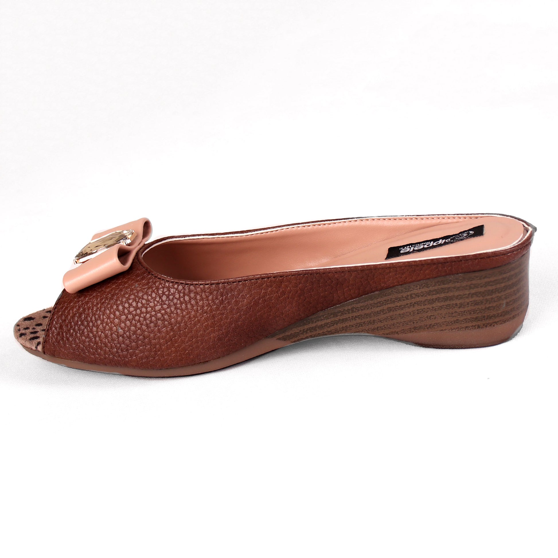 Foot Wear,The Safari Brown Wedge Heel - Cippele Multi Store