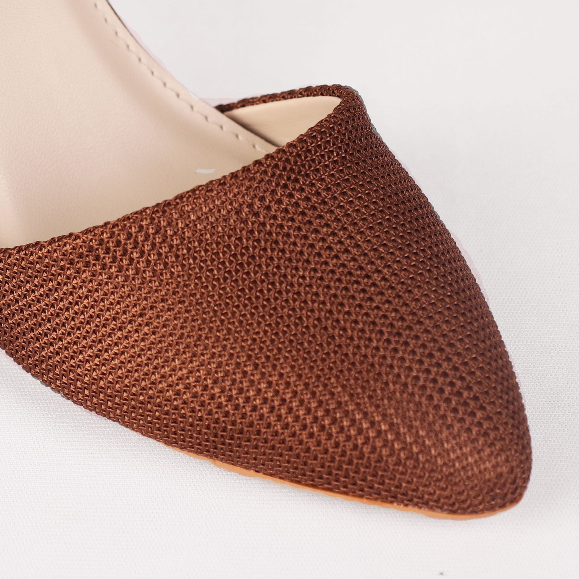 Foot Wear,The Quirky soft Sand Paper Heel in Brown - Cippele Multi Store