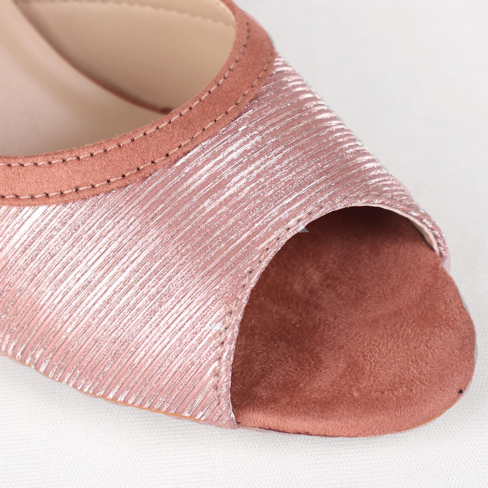 Foot Wear,The Artistic Scrub Heel in Rose Gold Pink - Cippele Multi Store