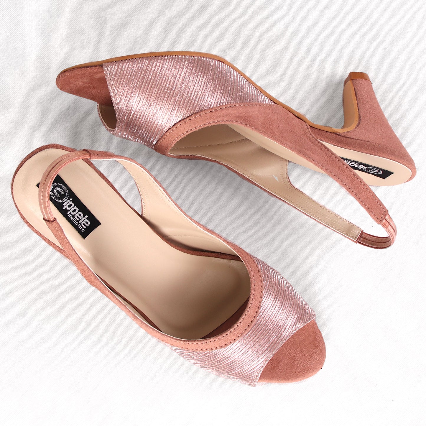 Foot Wear,The Artistic Scrub Heel in Rose Gold Pink - Cippele Multi Store
