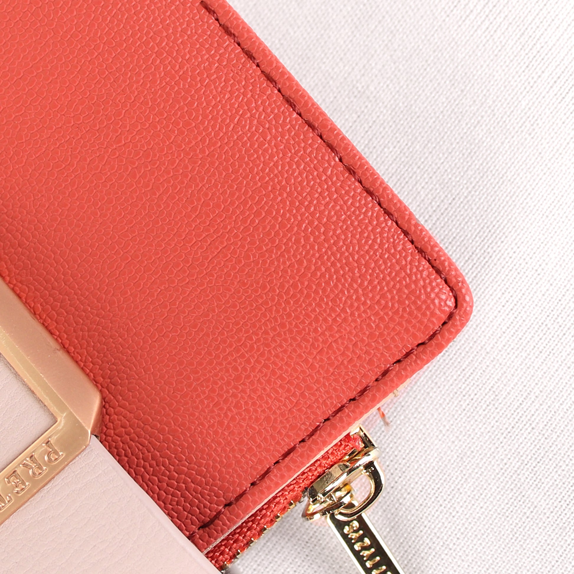 Wallet,The Peach Wallet with an Art - Cippele Multi Store