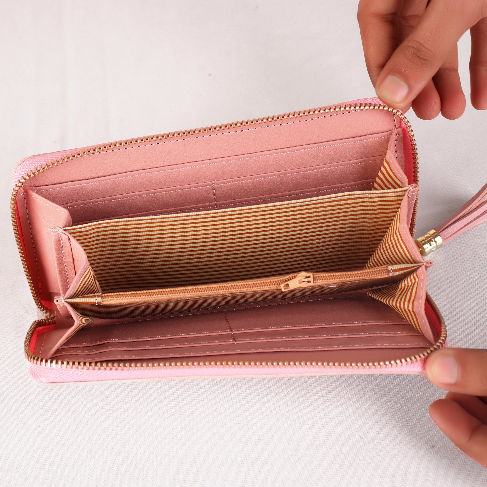 Wallet,The Envelope Wallet in shades of Pink - Cippele Multi Store