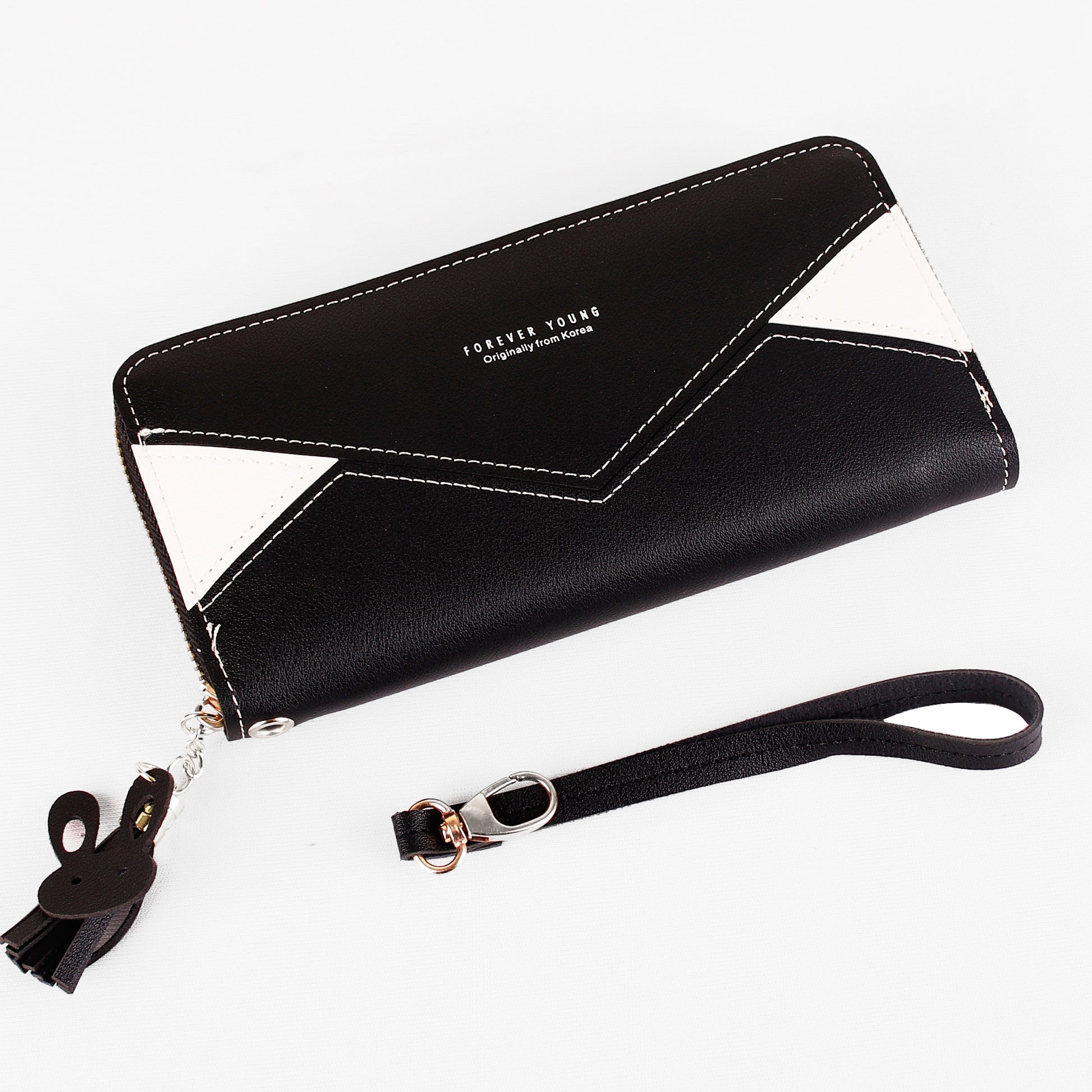 Wallet,The Envelope Wallet in Black & White - Cippele Multi Store