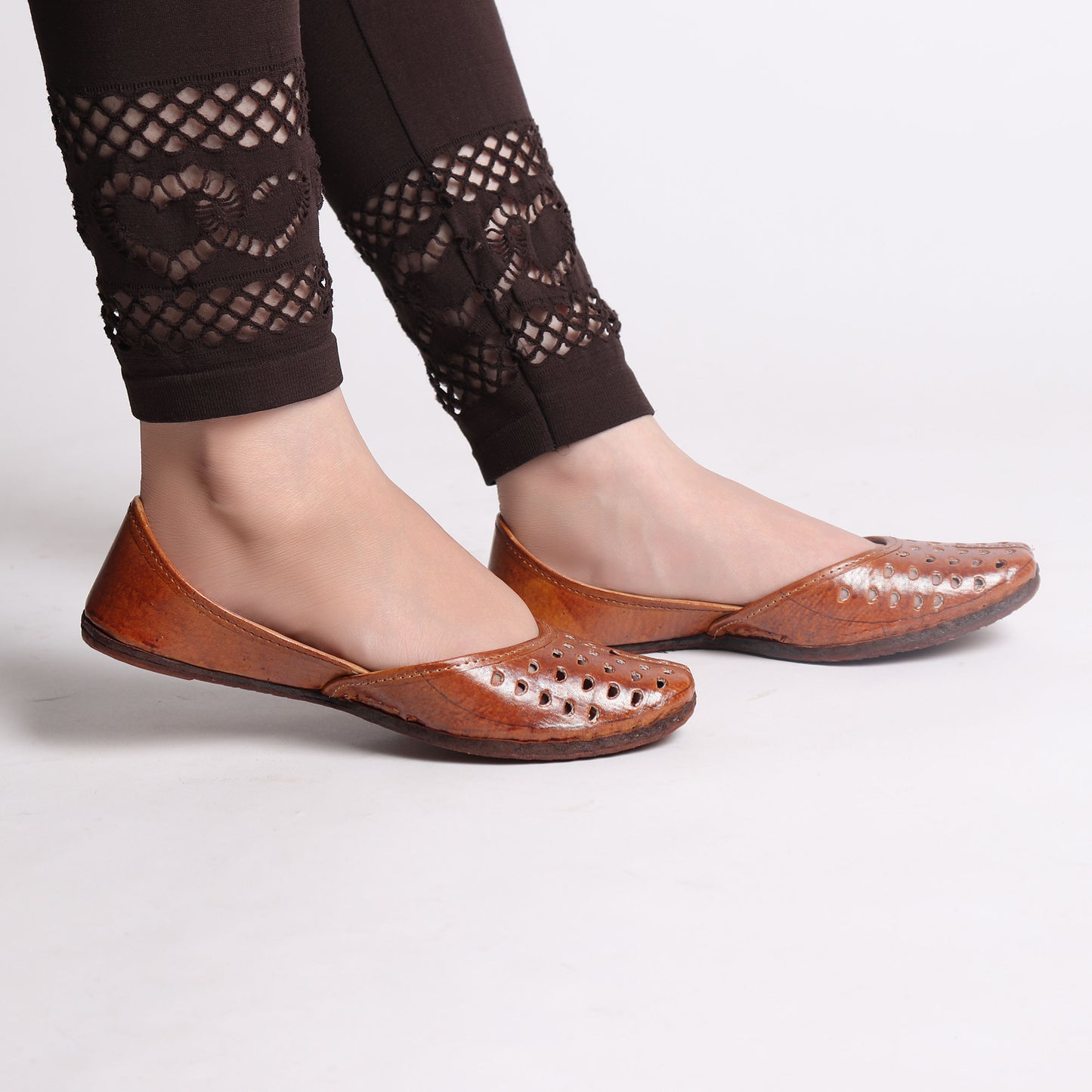 Foot Wear,Fabulous For Feet Brown Jutti - Cippele Multi Store