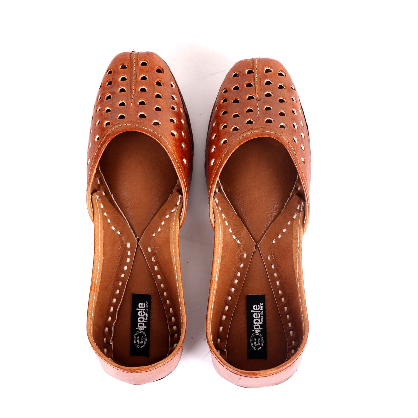 Foot Wear,Fabulous For Feet Brown Jutti - Cippele Multi Store