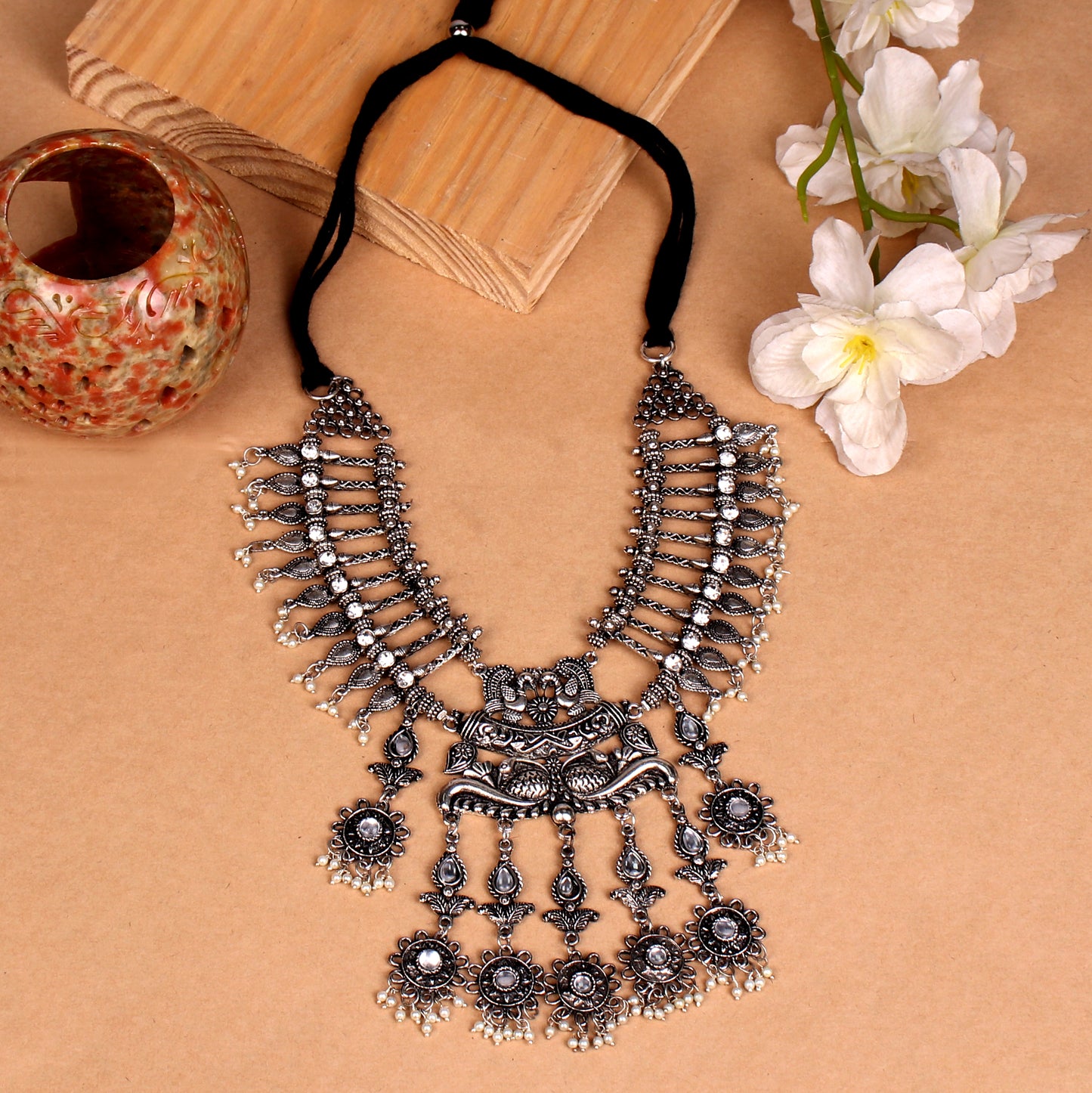 The Peacock Stalwart Necklace