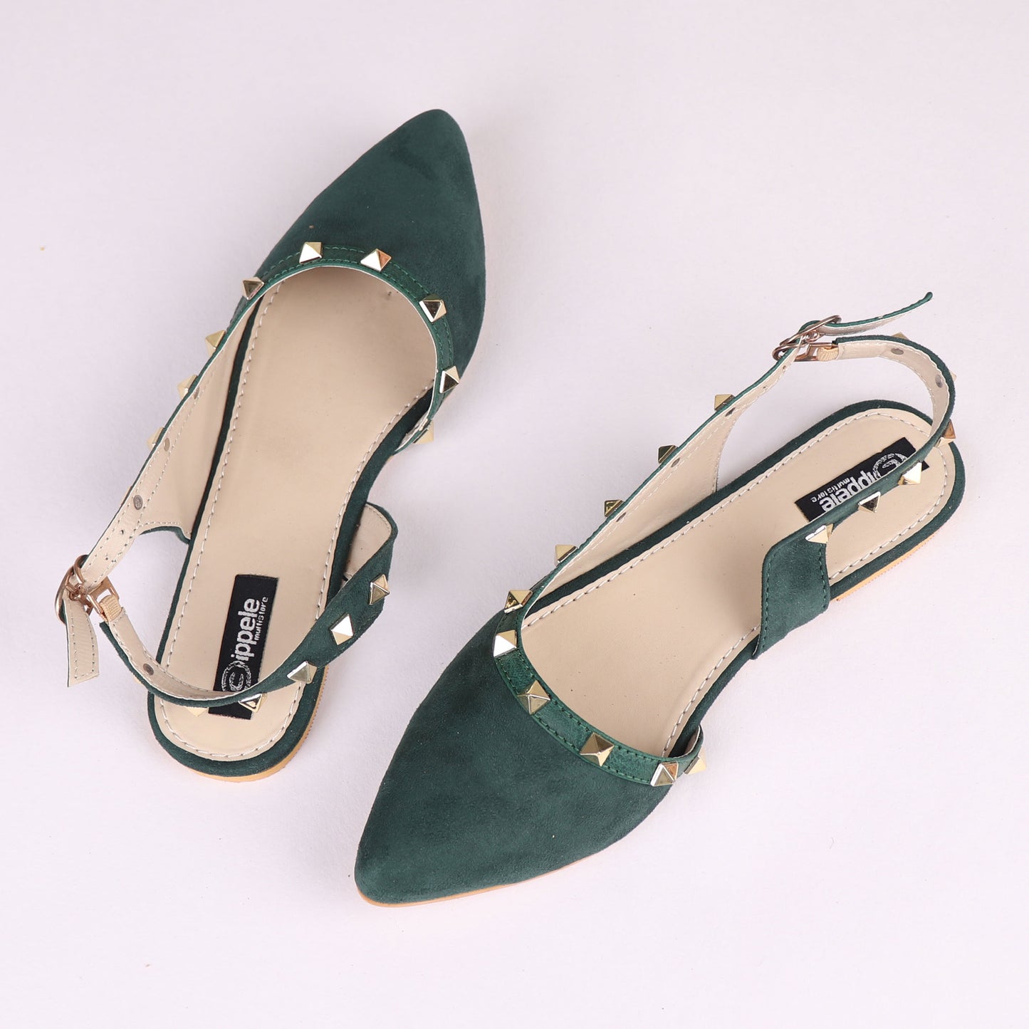 Foot Wear,The Glitters on Trotters Valentino in Green - Cippele Multi Store