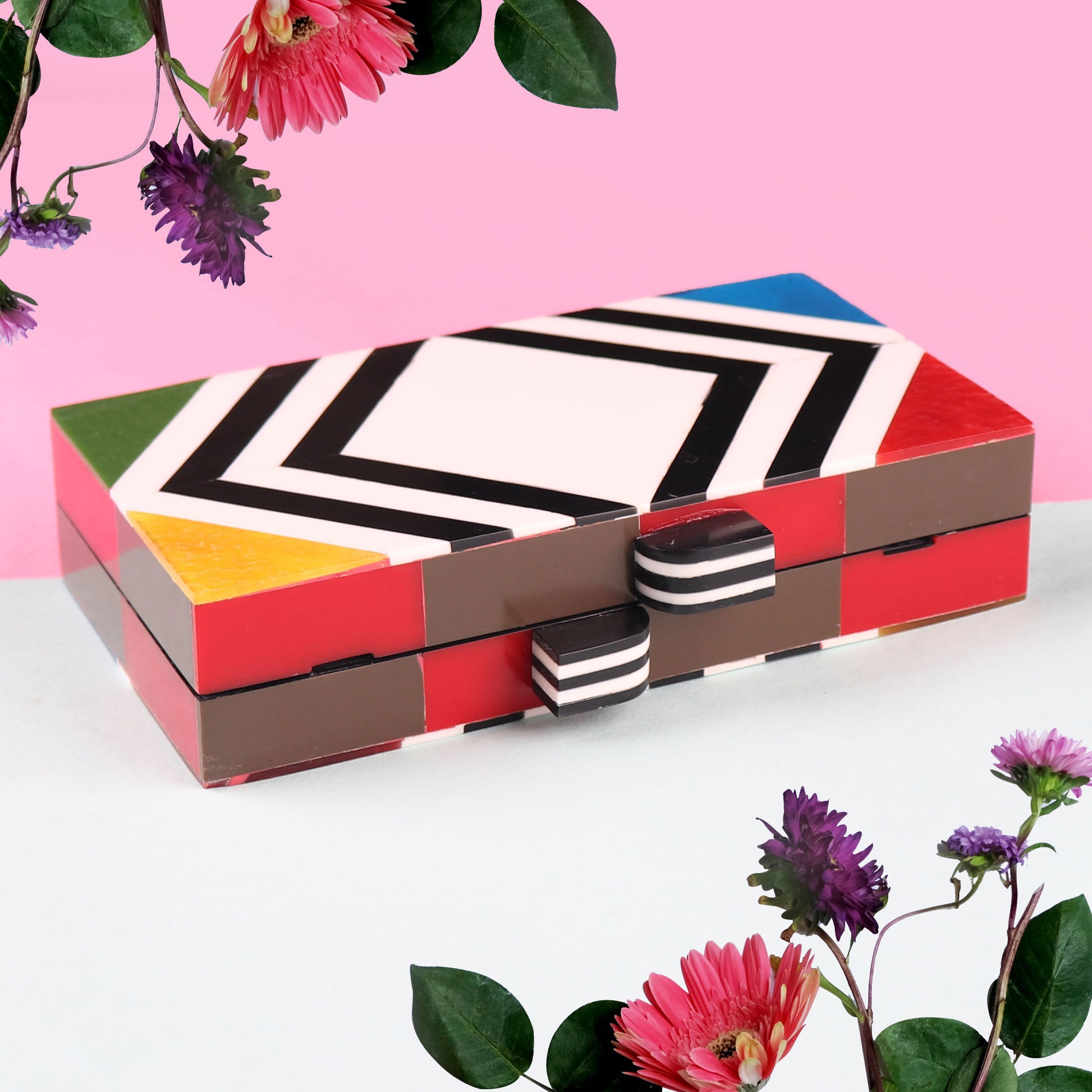 Clutch,The Colorful Symphony Clutch - Cippele Multi Store