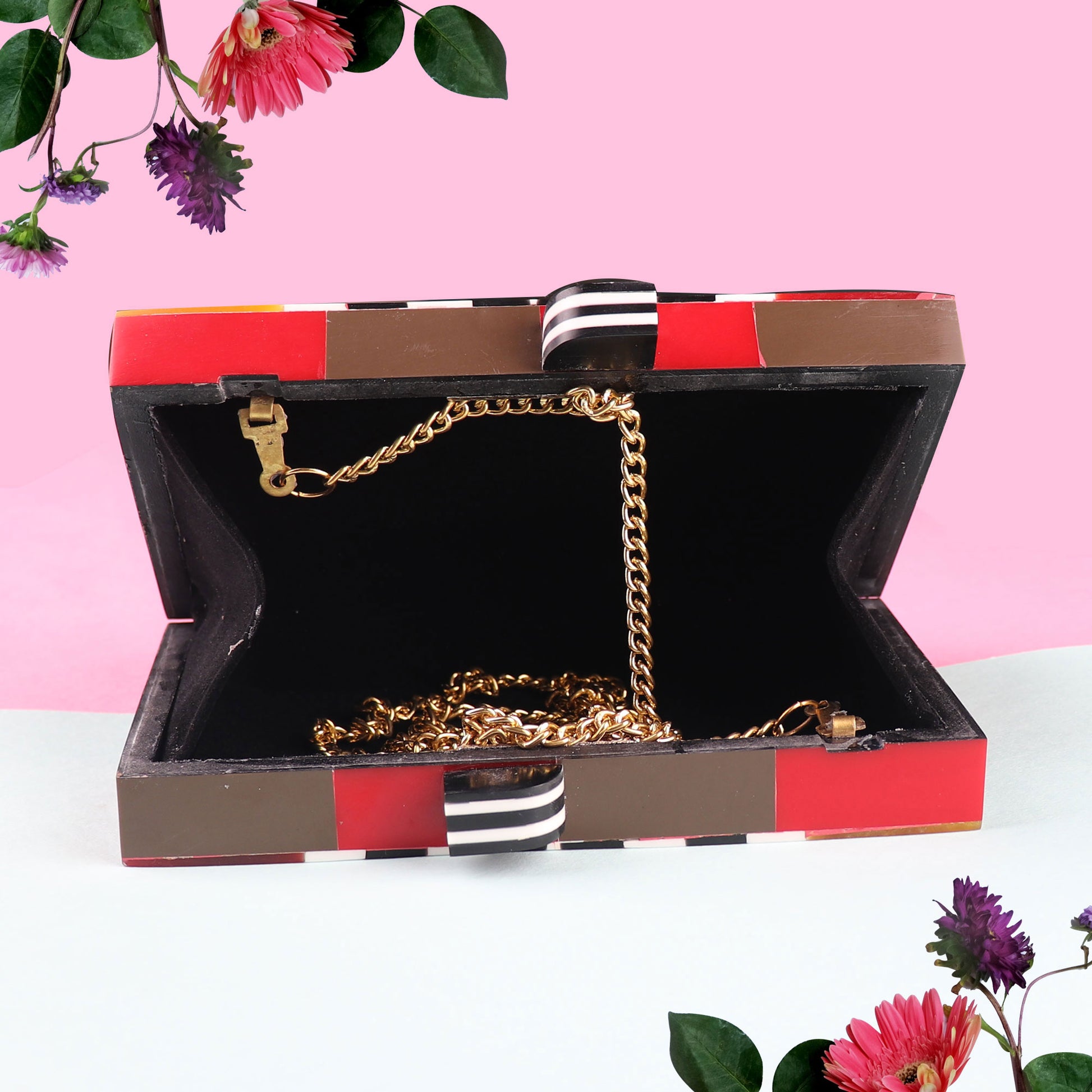 Clutch,The Colorful Symphony Clutch - Cippele Multi Store