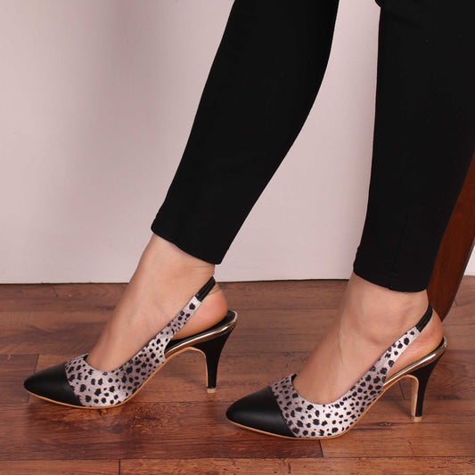 The Mystic Light Colored Cat Heels